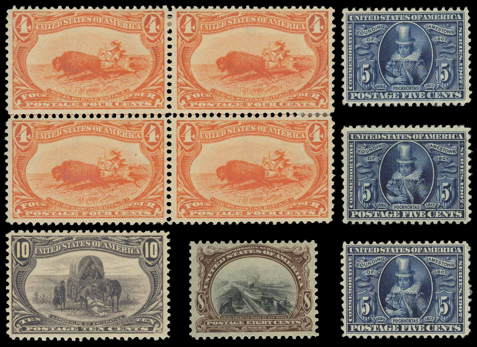 Lot image - United States Stamp Lot