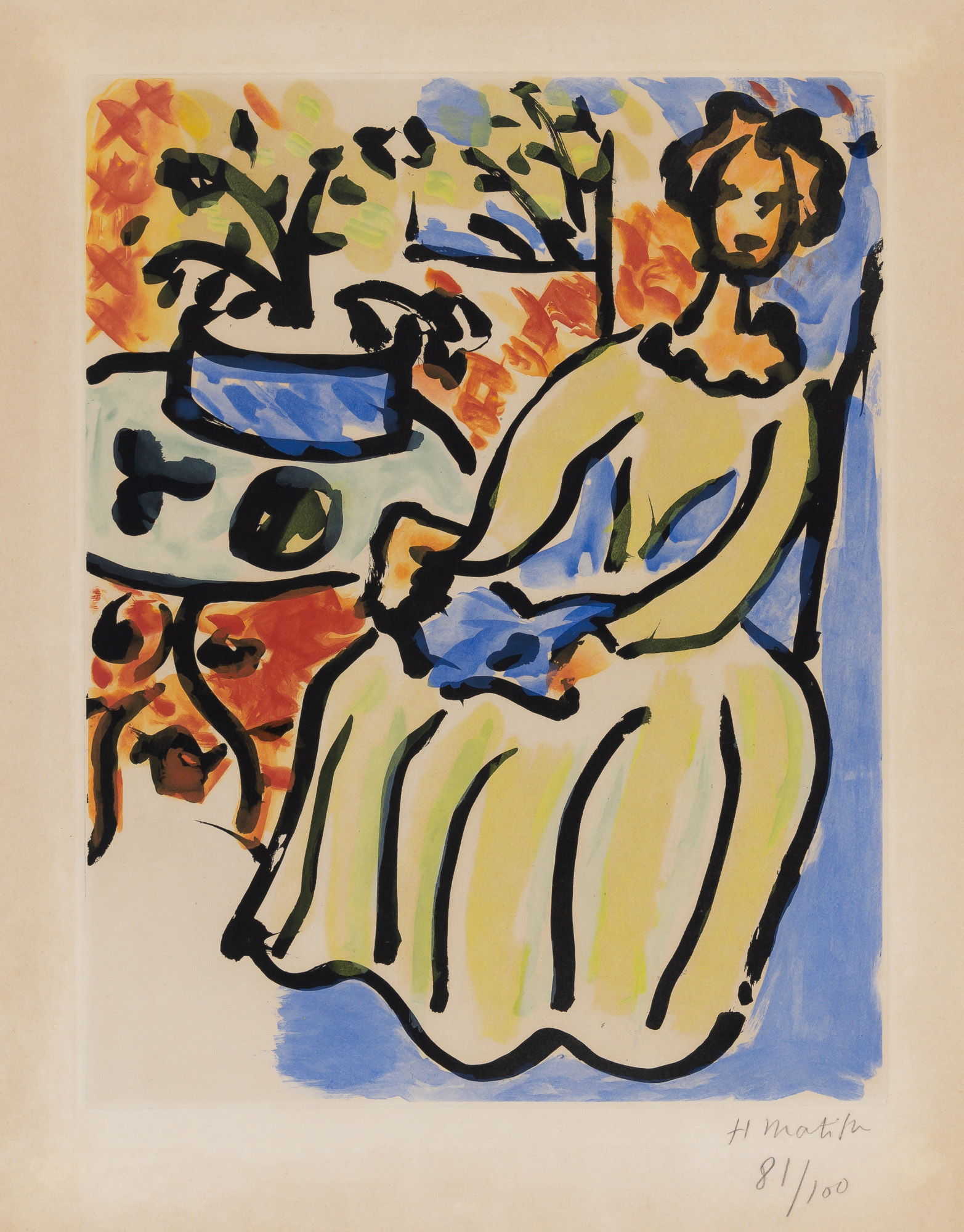 Lot image - Henri Matisse (1869-1954)
