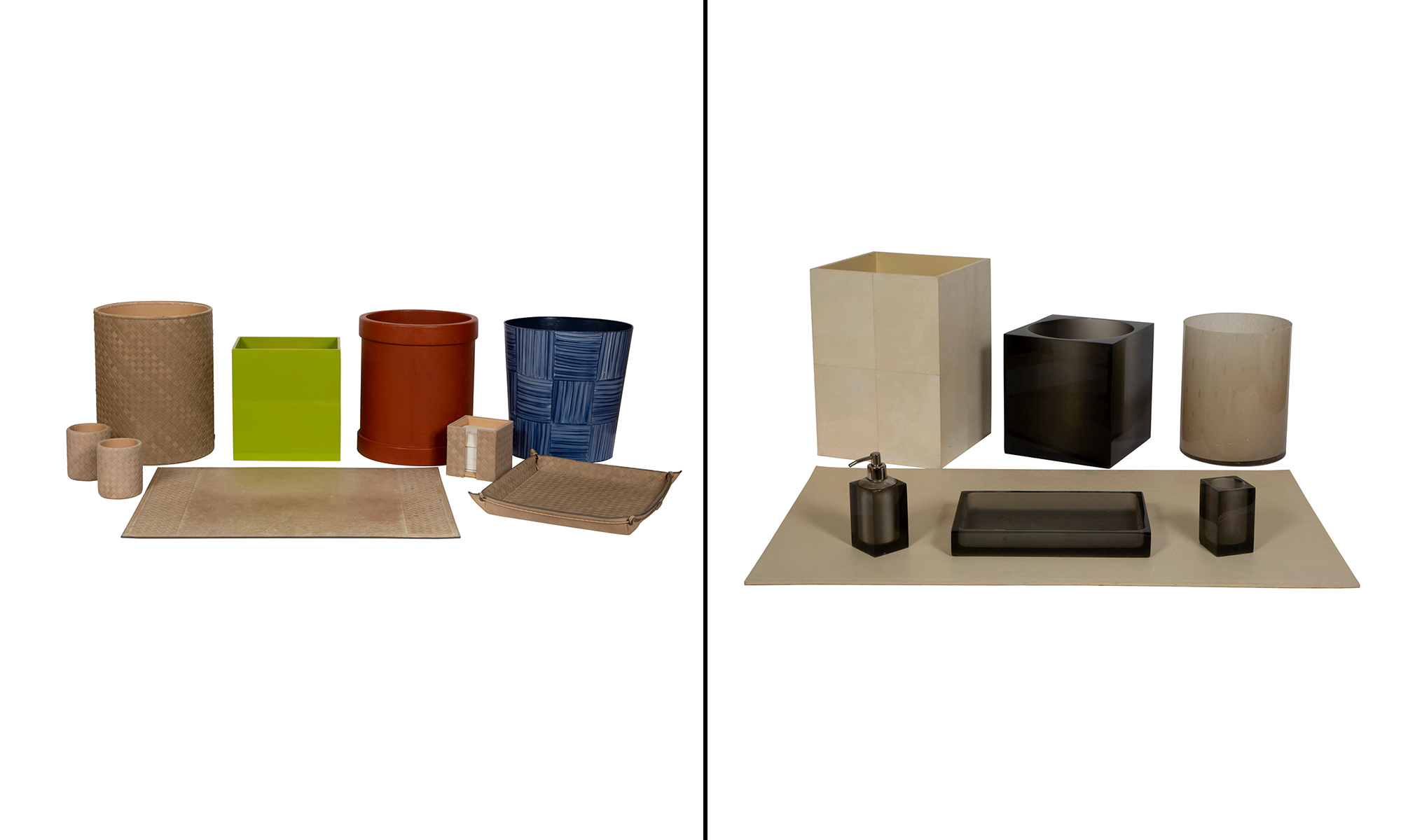 Lot image - Group of Waste Bins and other Accessories
