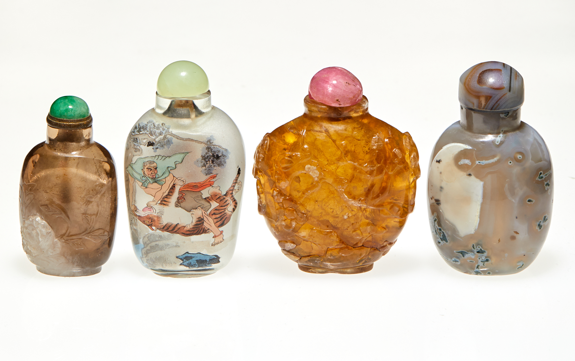 Lot image - A Group of Four Chinese Snuff Bottles