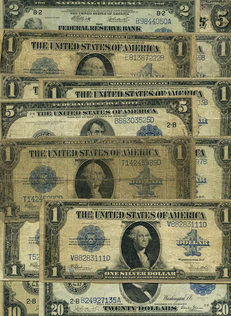 Lot image - United States Large Size Notes