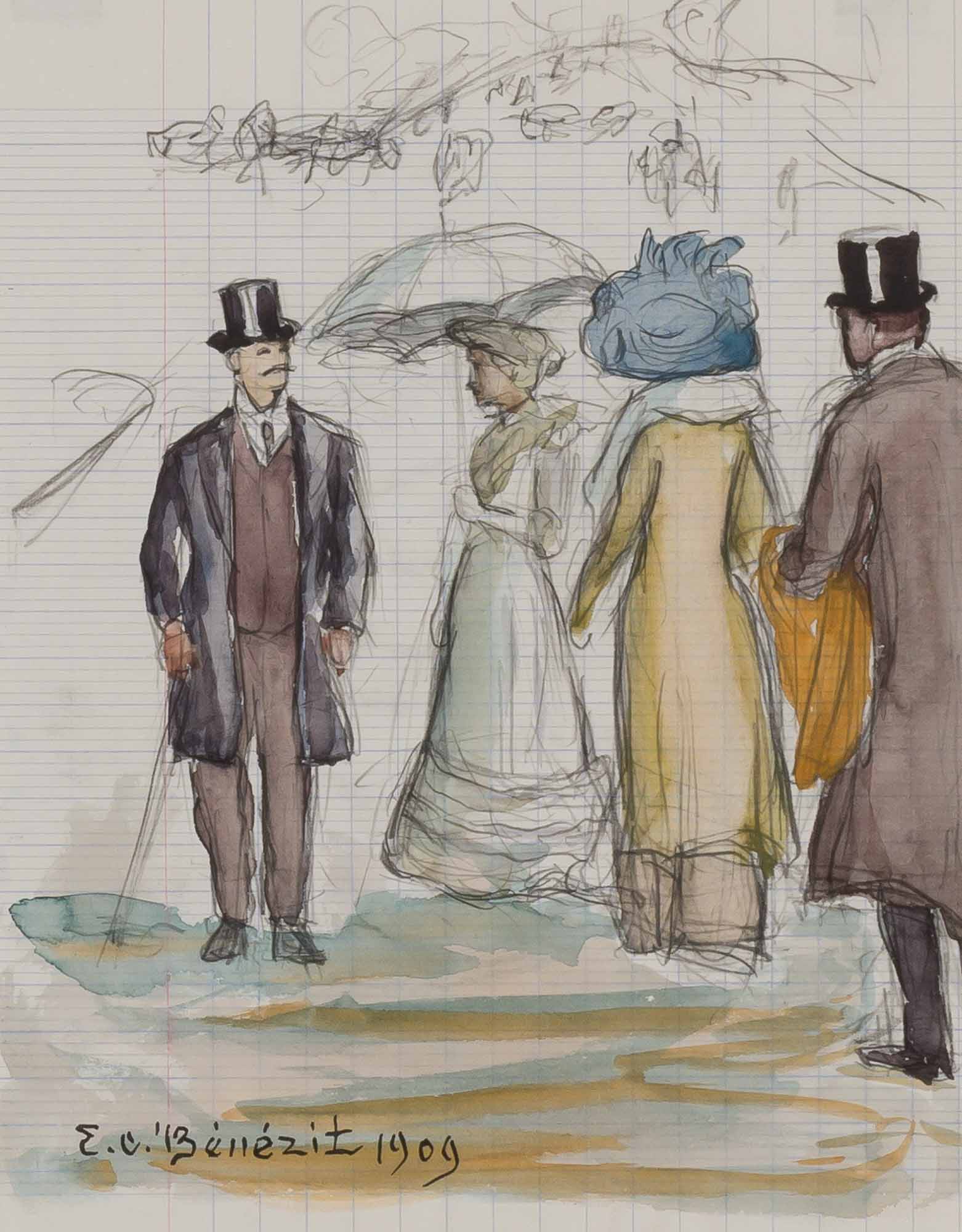 Lot image - Emmanuel Charles-Louis Benezit