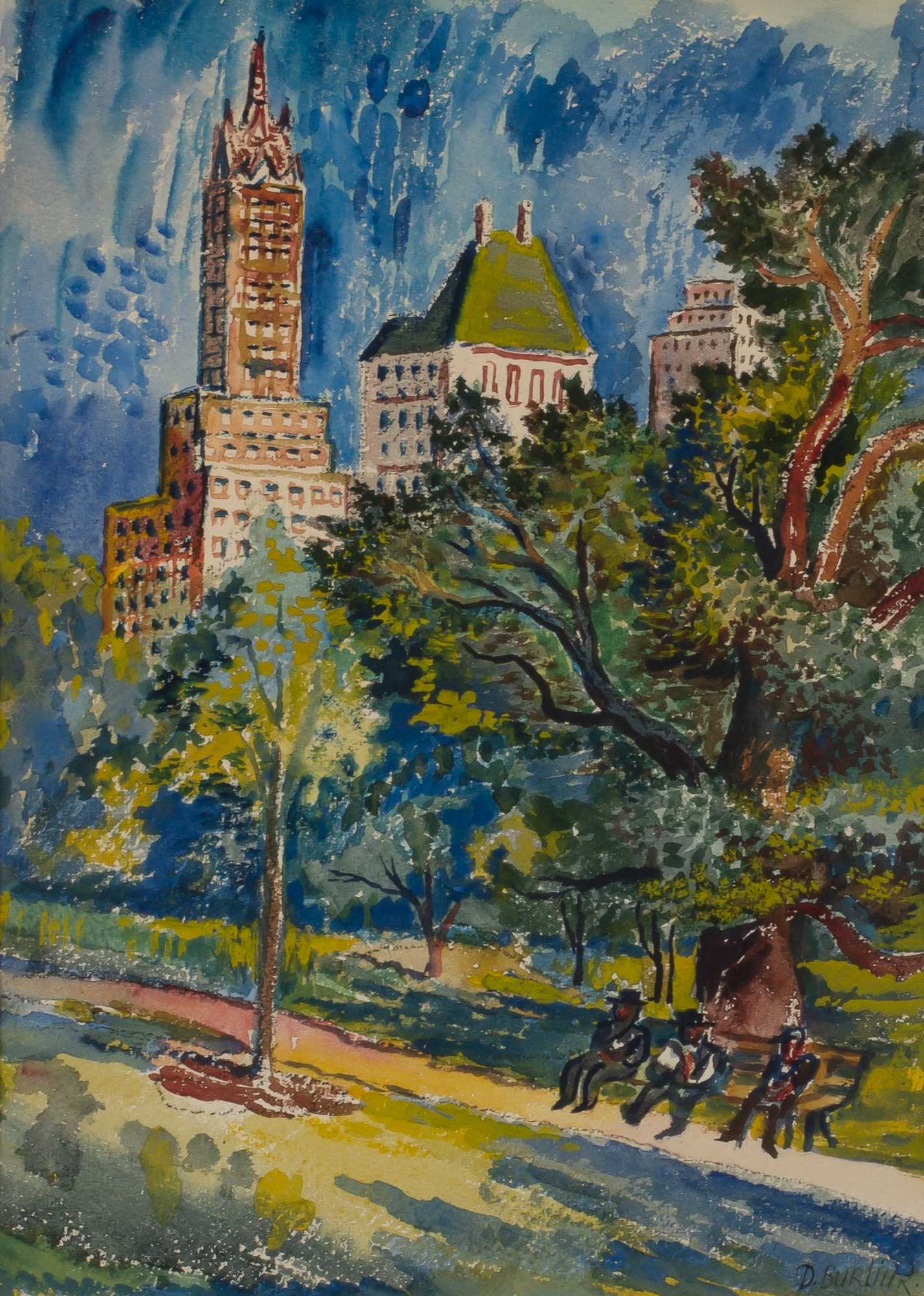 Lot image - David Davidovich Burliuk