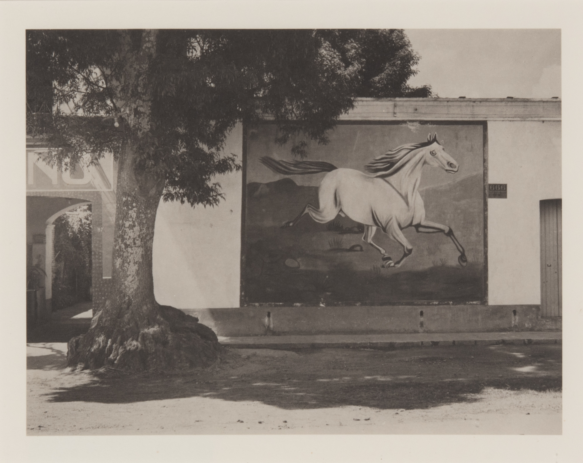 Lot image - BRAVO, MANUEL ALVAREZ (1902-2002)  [Paisaje y Galope (Landscape and Gallop),