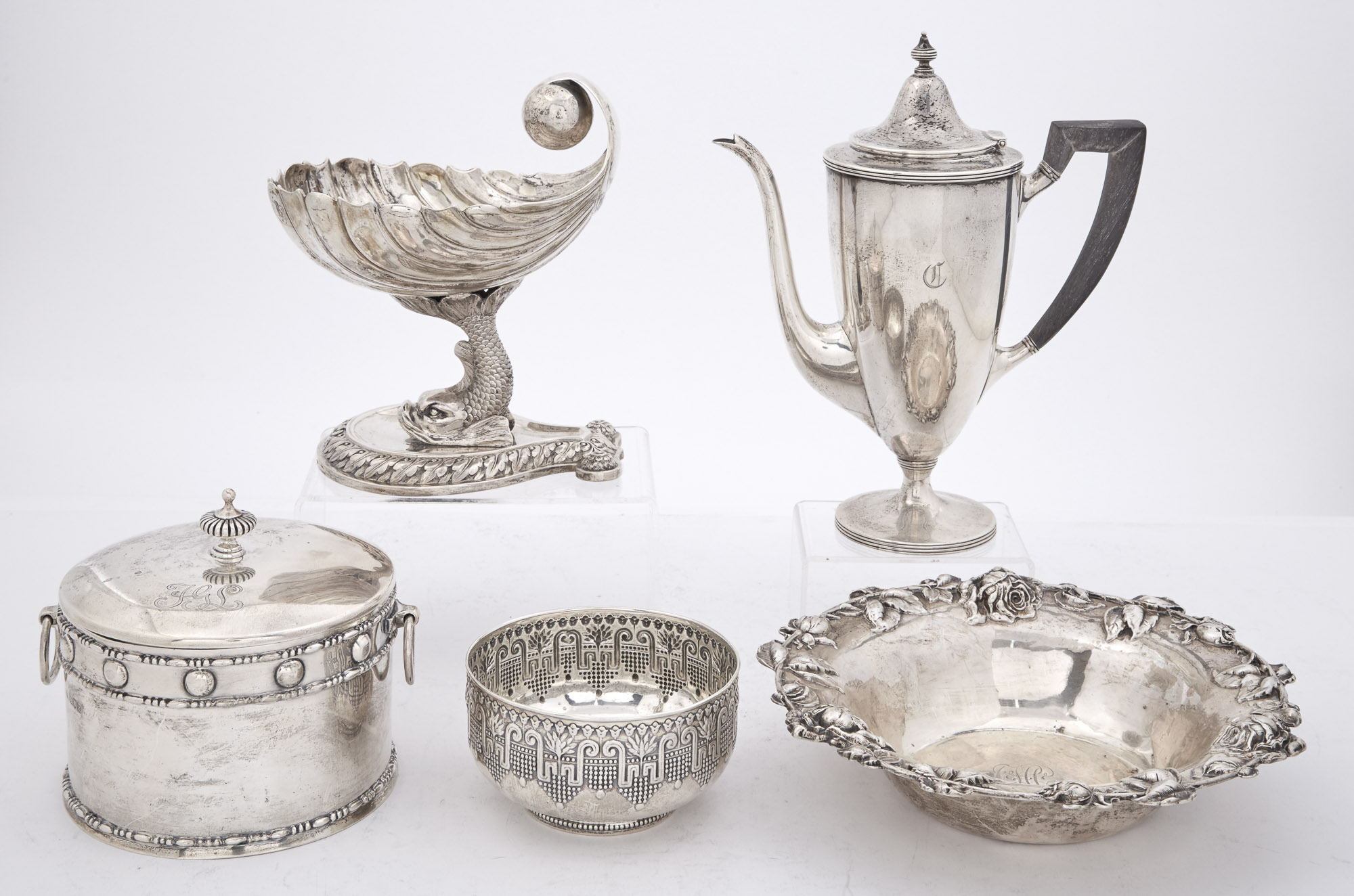 Lot image - Miscellaneous Group of Silver Articles