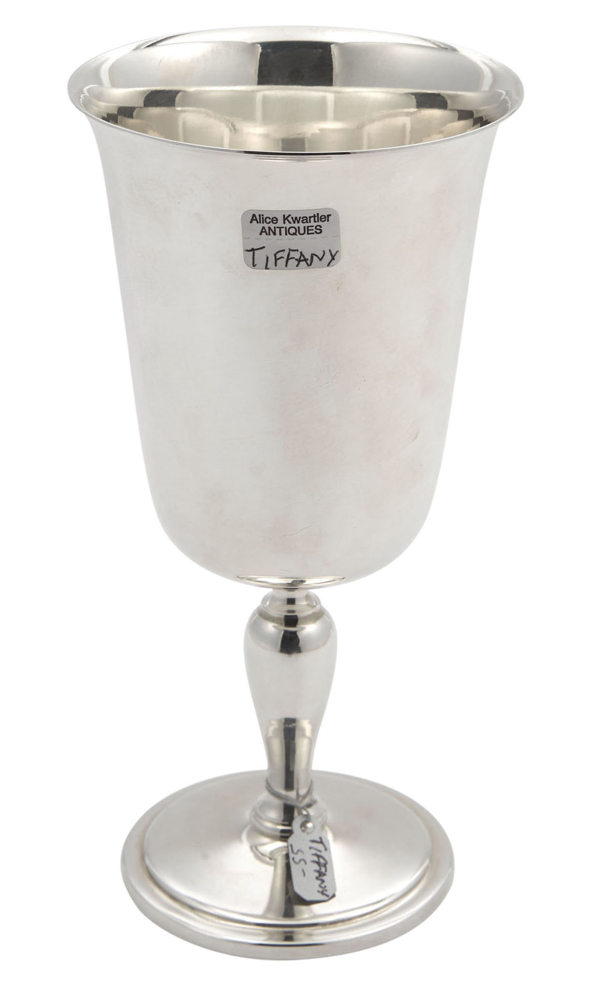 Lot image - Tiffany & Co. Sterling Silver Goblet