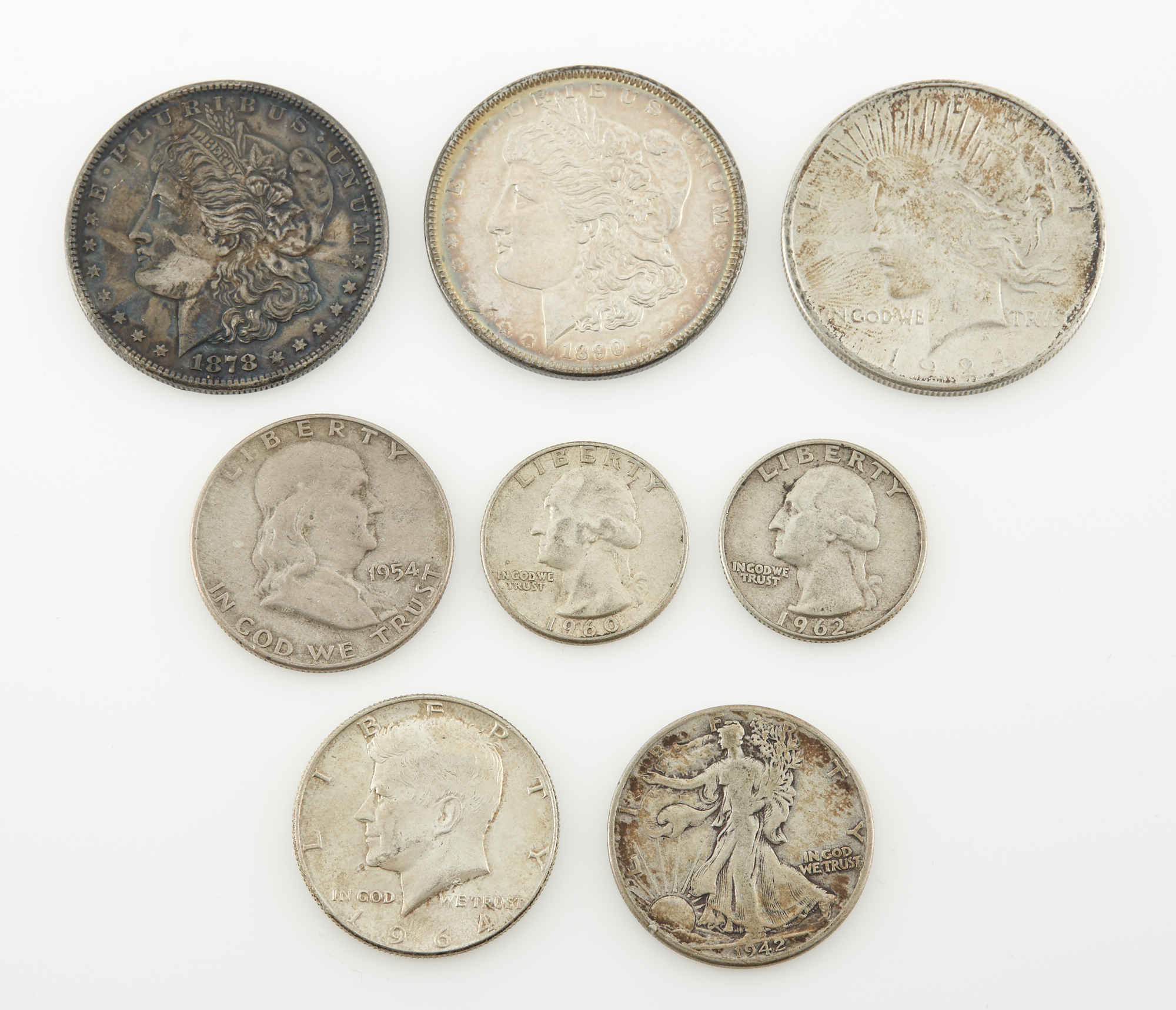 Lot image - United States Silver Coin Group