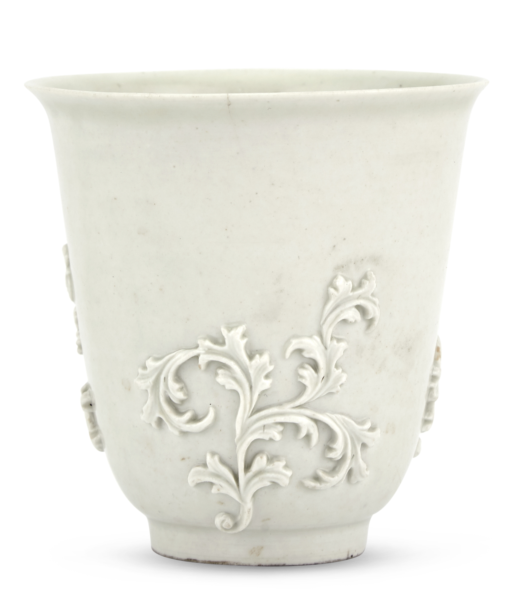 Lot image - Böttger White Porcelain Beaker
