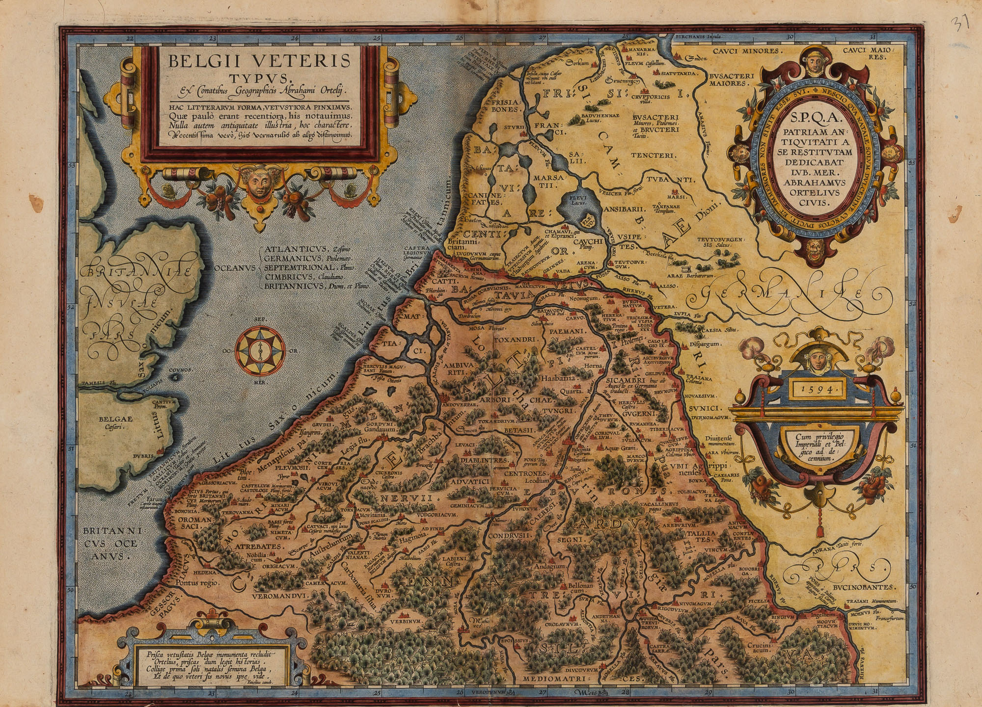 Lot image - [MAPS-BELGIUM]  Group of six maps.