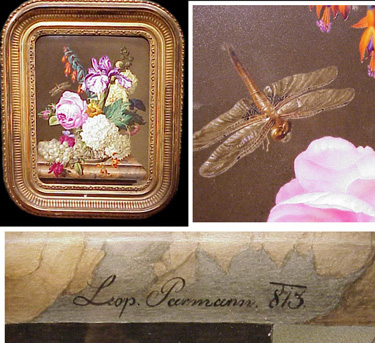 Lot image - Vienna Porcelain Plaque