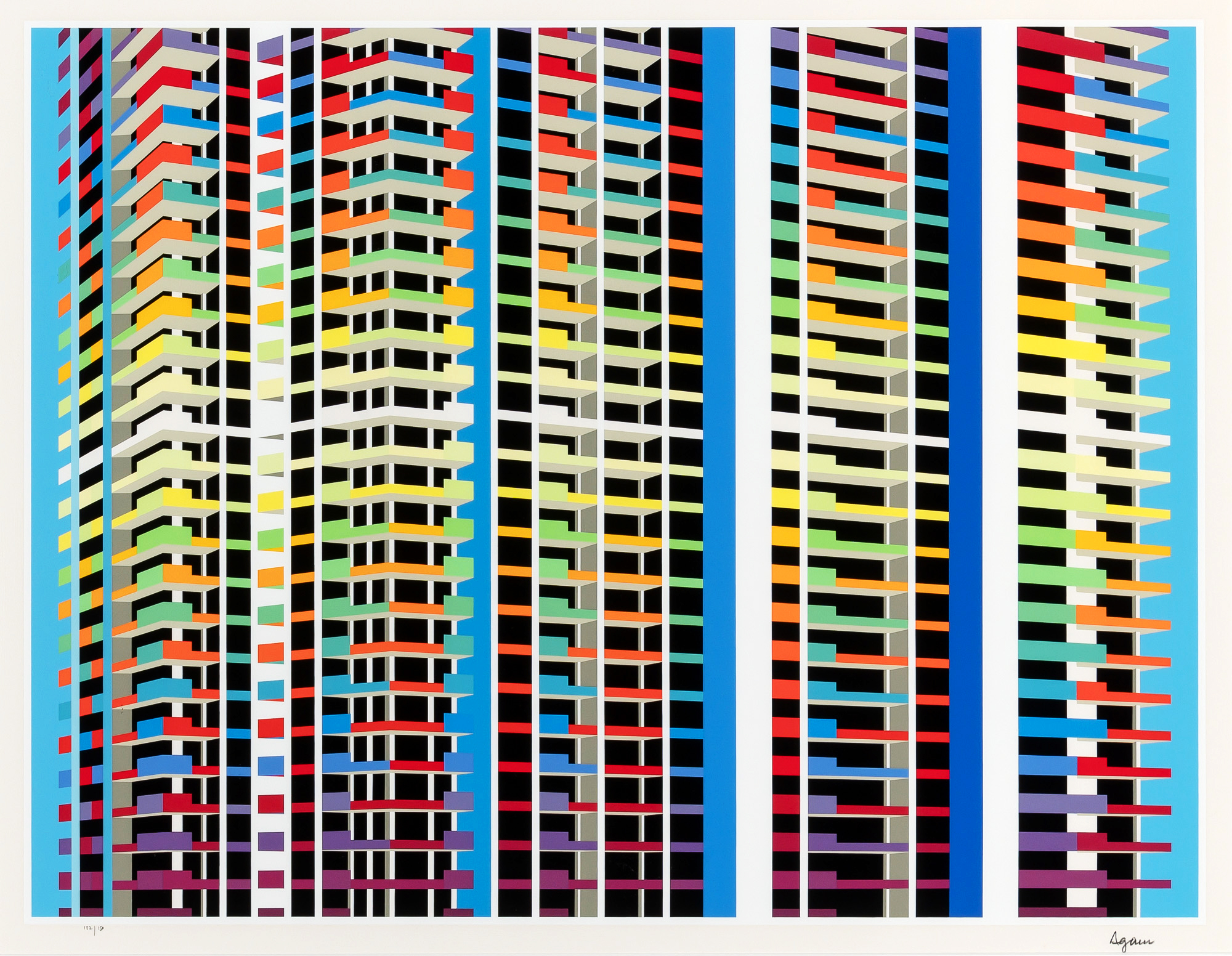 Lot image - Yaacov Agam (b. 1928)