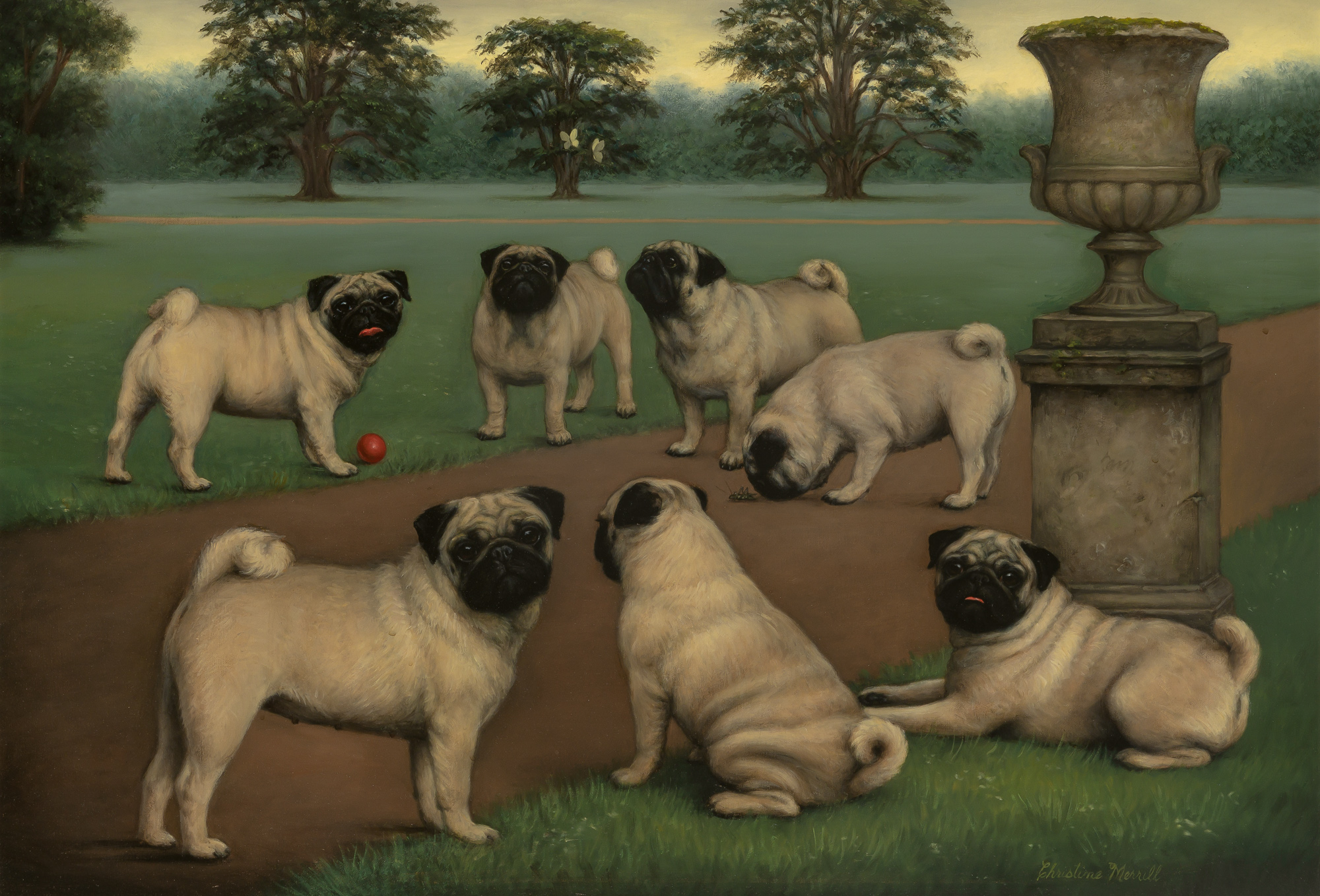 Lot image - Christine Herman Merrill