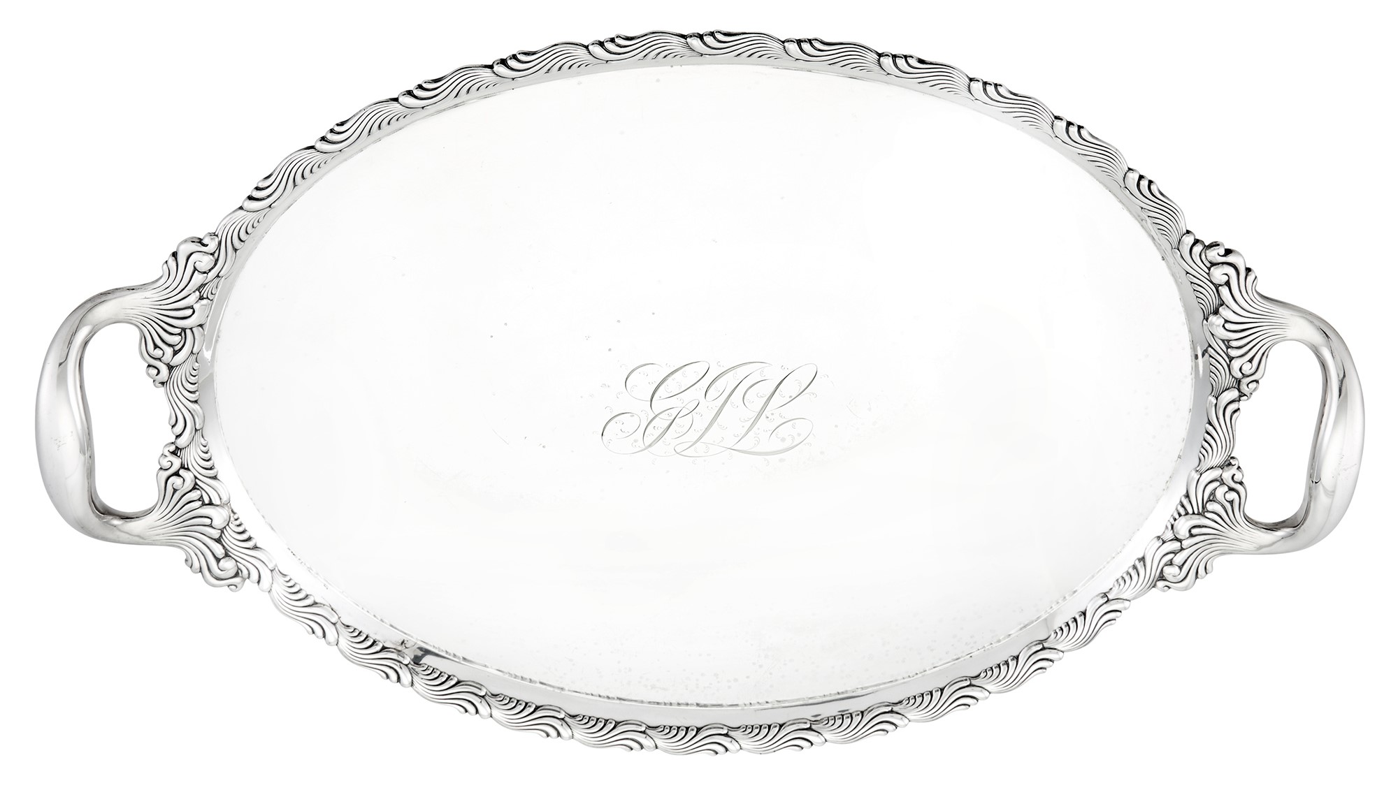 Lot image - Tiffany & Co. Sterling Silver Wave Edge