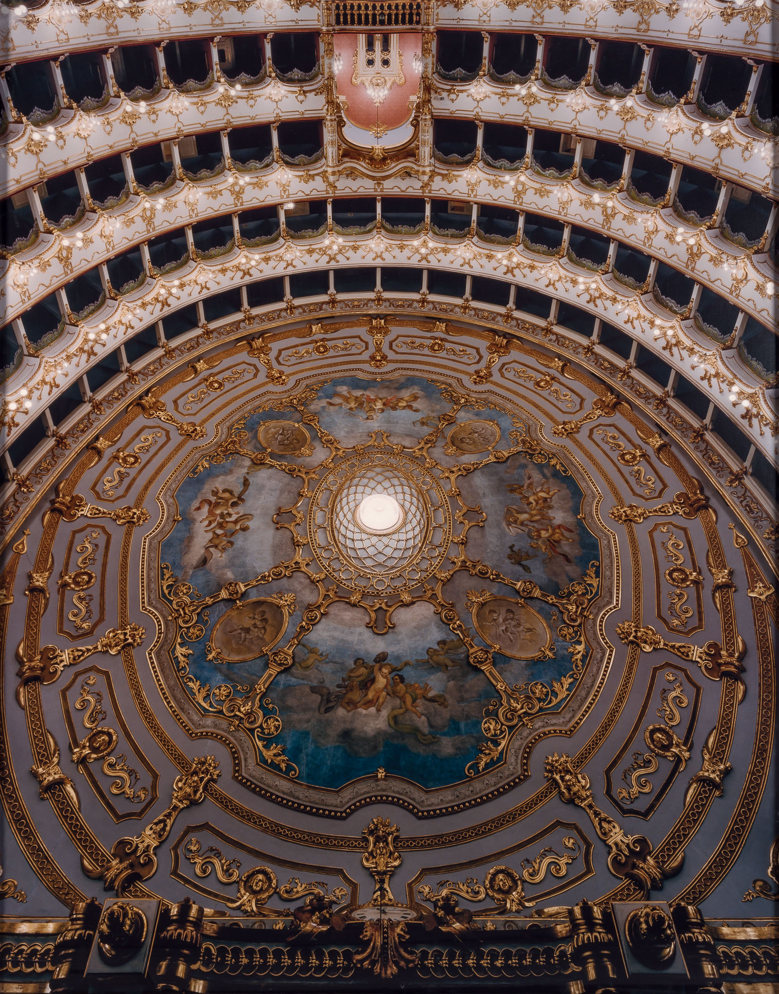 Lot image - HALL, DOUG (b. 1944)  Teatro Municipale, Piacenza 2, 2002.