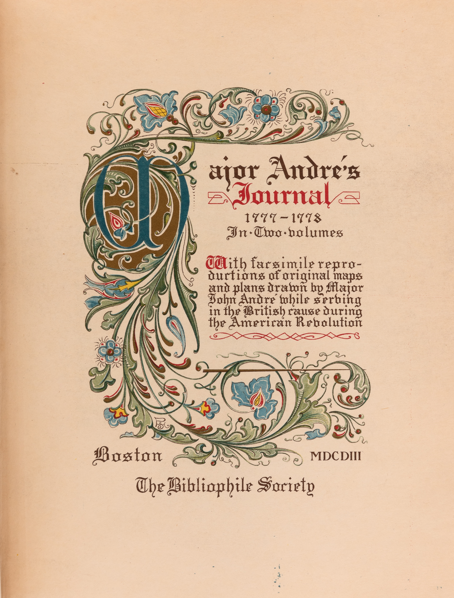 Lot image - [AMERICAN REVOLUTION]  Two limited editions.