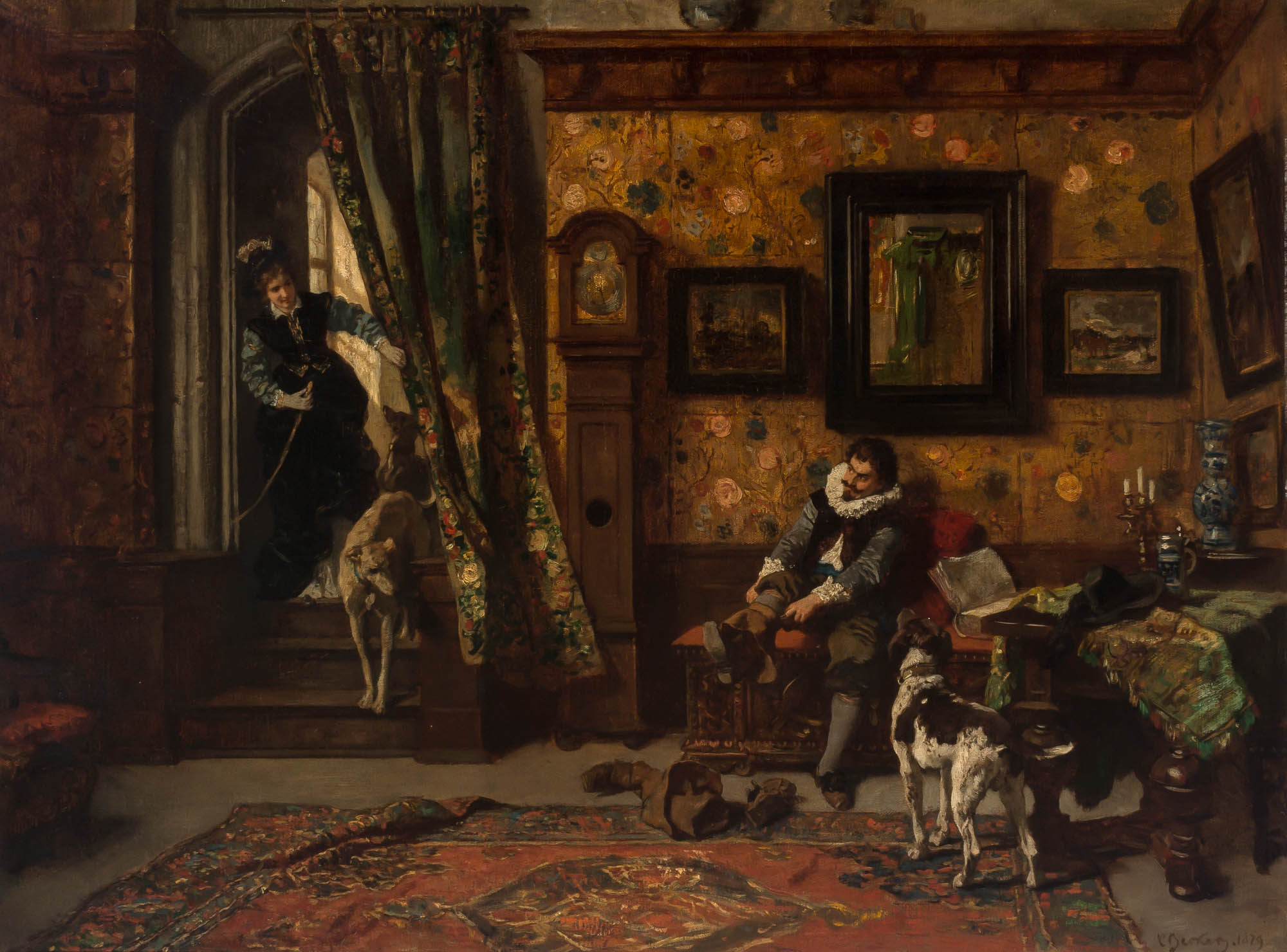 Lot image - Karl (Carl) Ludwig Friedrich Becker