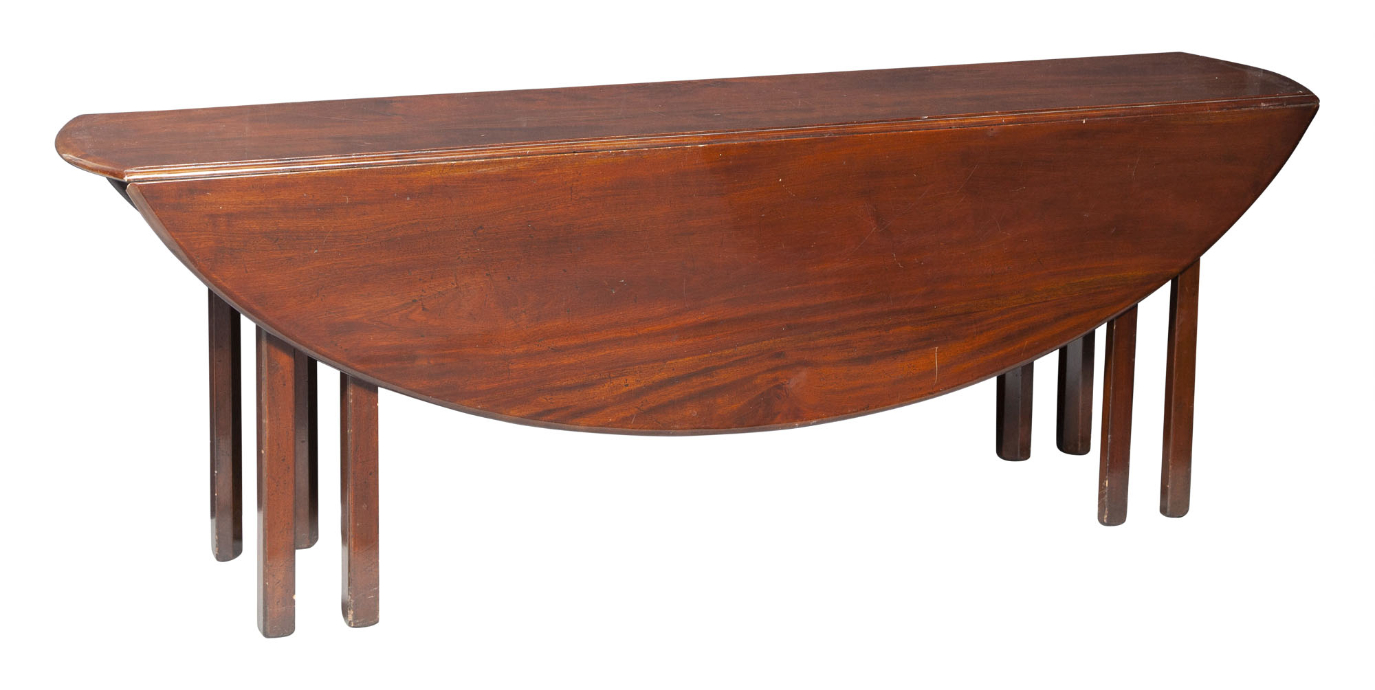 Lot image - George III Mahogany Wake Table