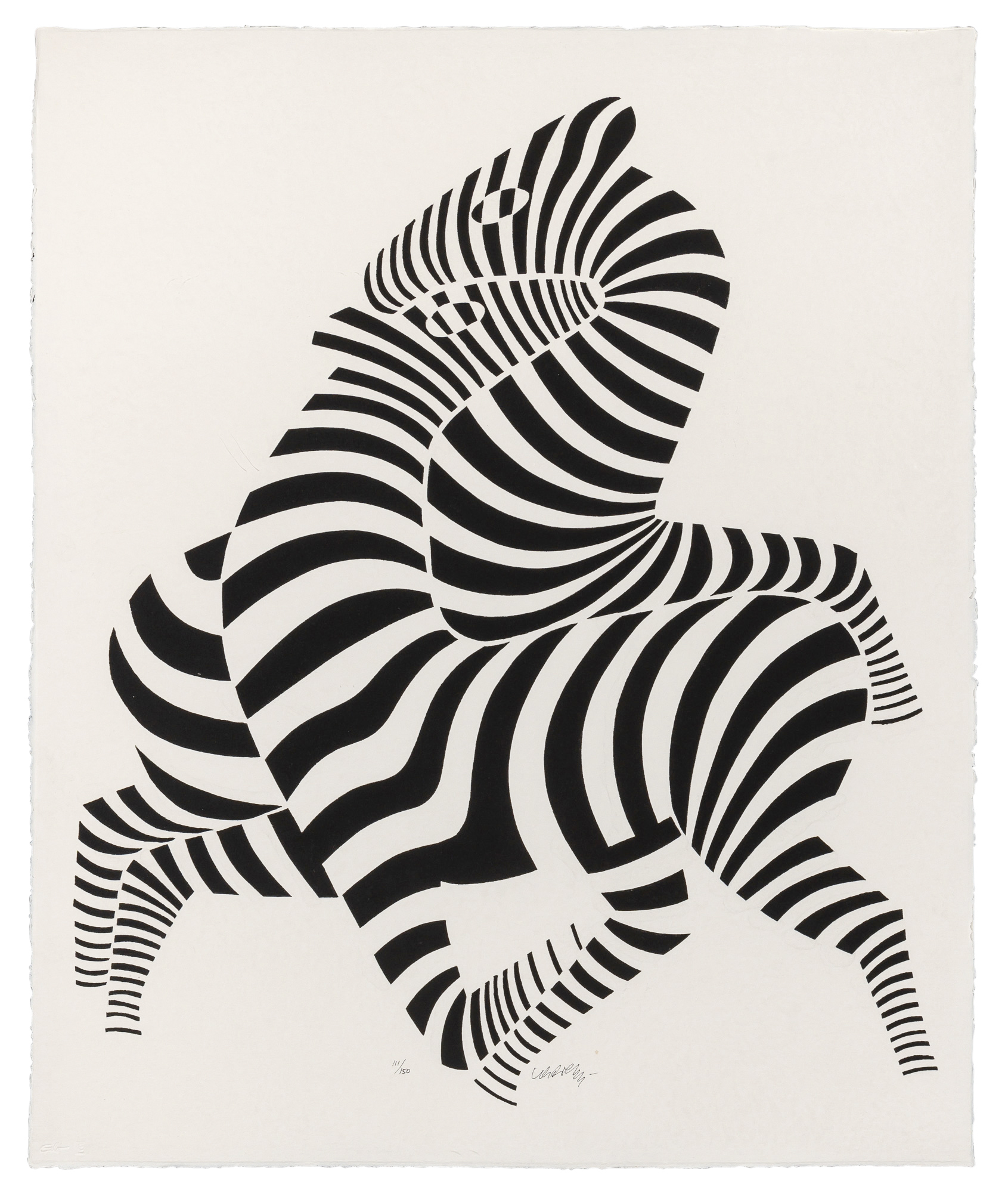 Lot image - Victor Vasarely (1906-1997) and Frank Gallo (1933-2019)