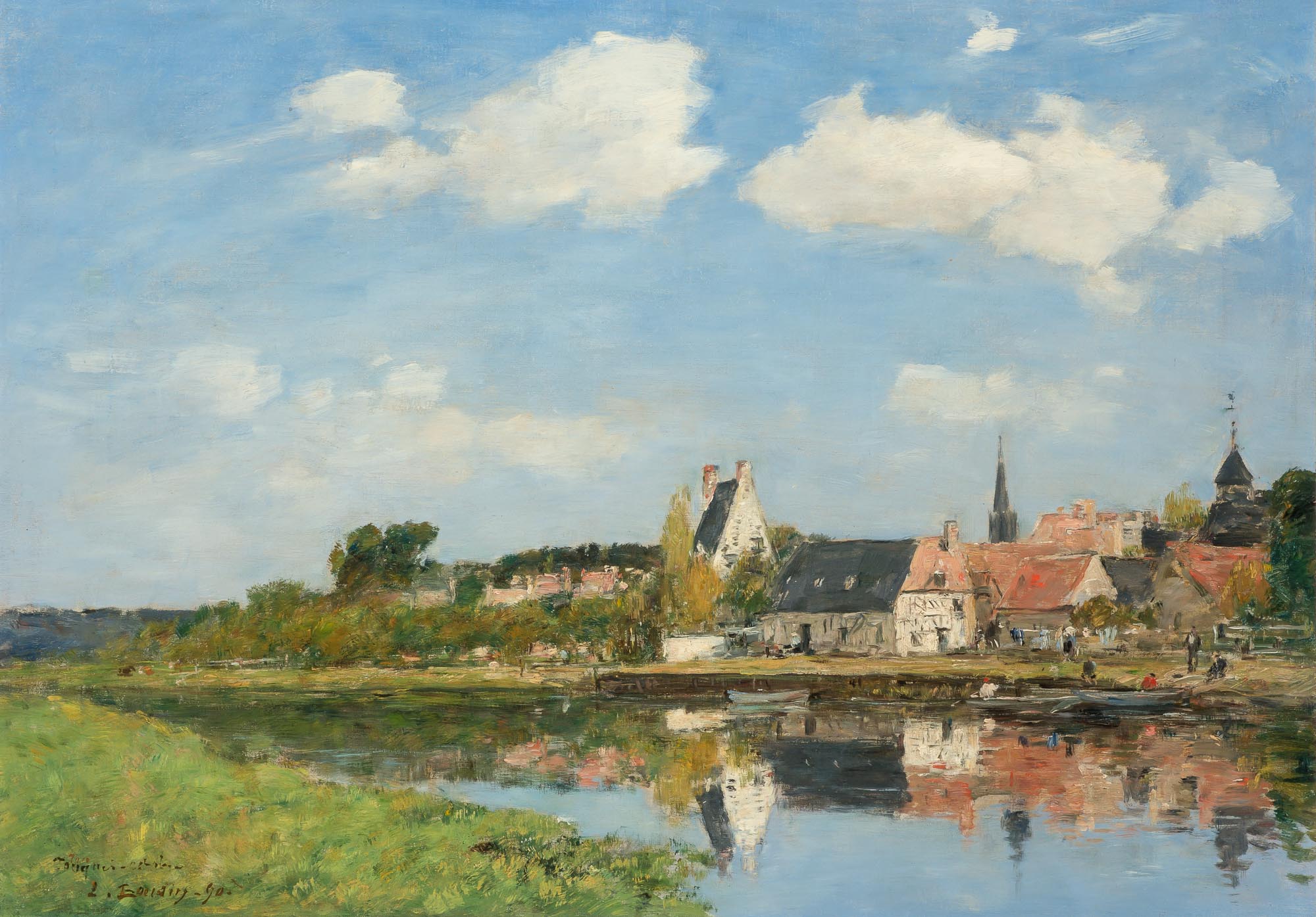 Lot image - Eugene Boudin