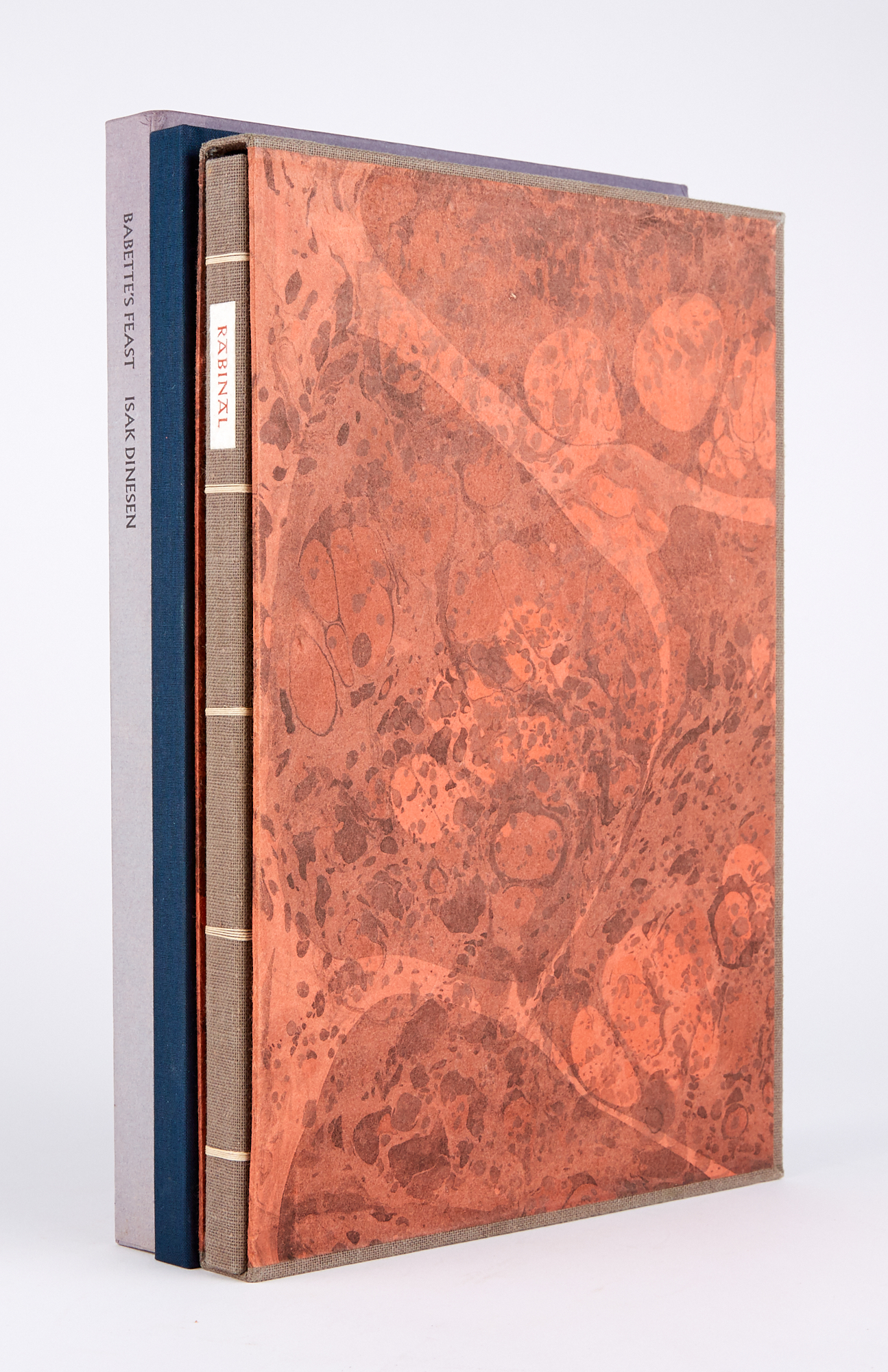 Lot image - [YOLLA BOLLY PRESS]  DINESEN, ISAK [=BLIXEN, KAREN]. Babettes Feast.