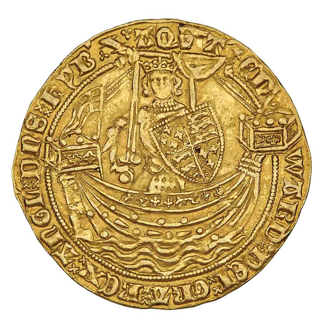 Lot image - Great Britain 1361 Edward III Noble Seaby 1499