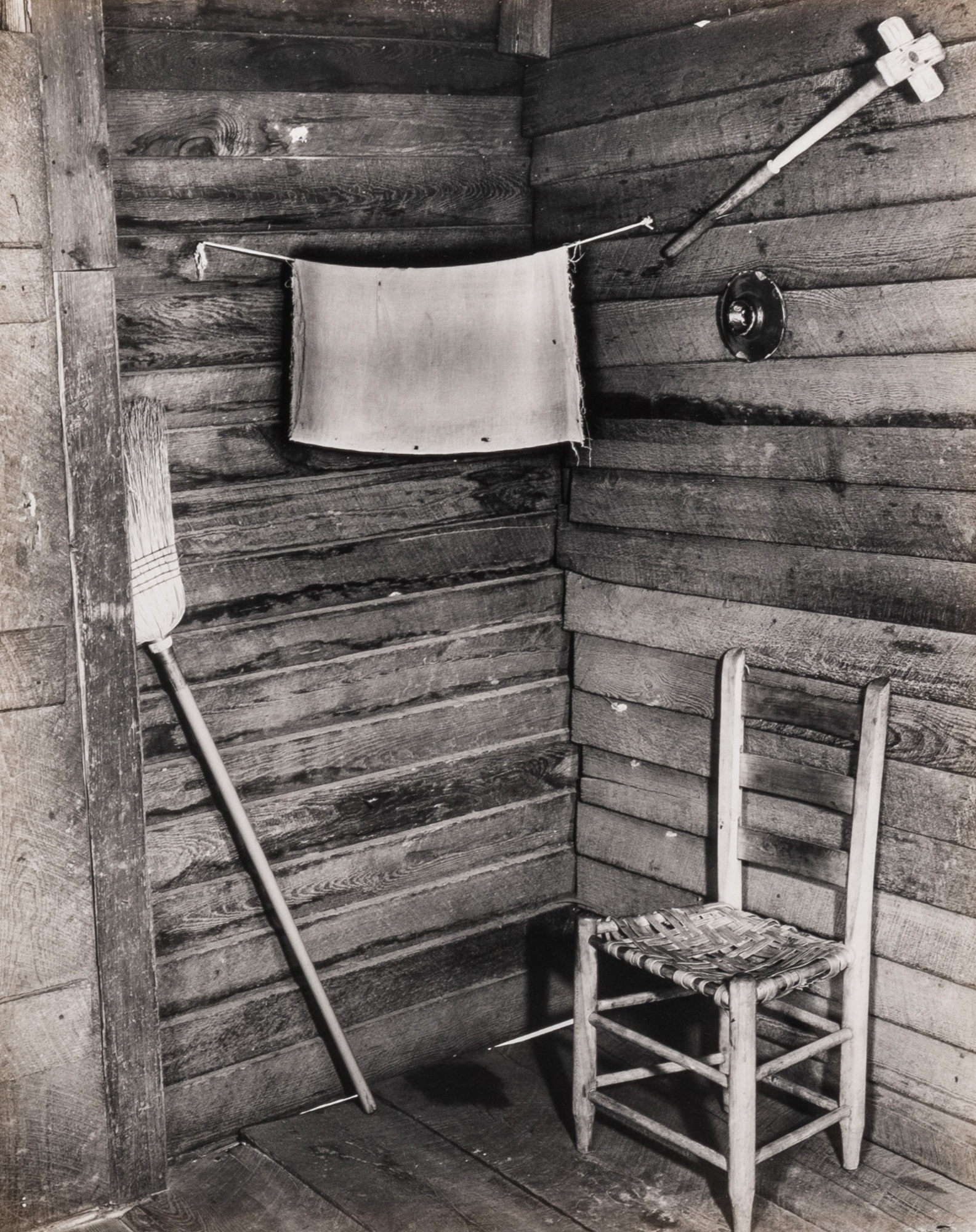 Lot image - EVANS, WALKER (1903-1975)  [Kitchen, Burroughs Family Cabin, Hale County, Alabama],