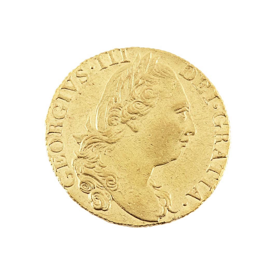 Lot image - Great Britain 1777 George III Guinea Seaby 3728