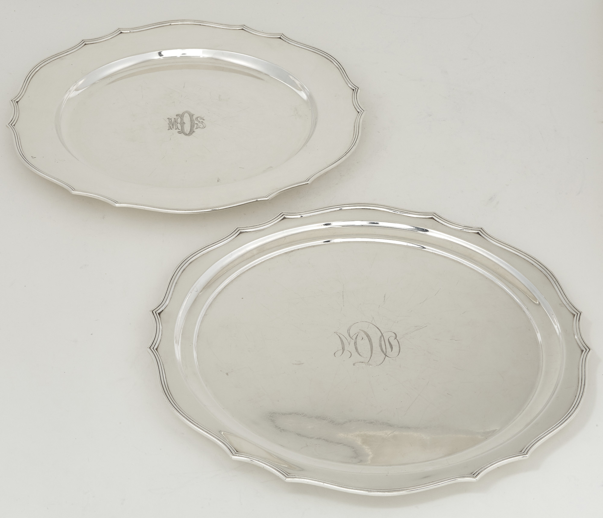 Lot image - Two Gorham Sterling Silver Plymouth