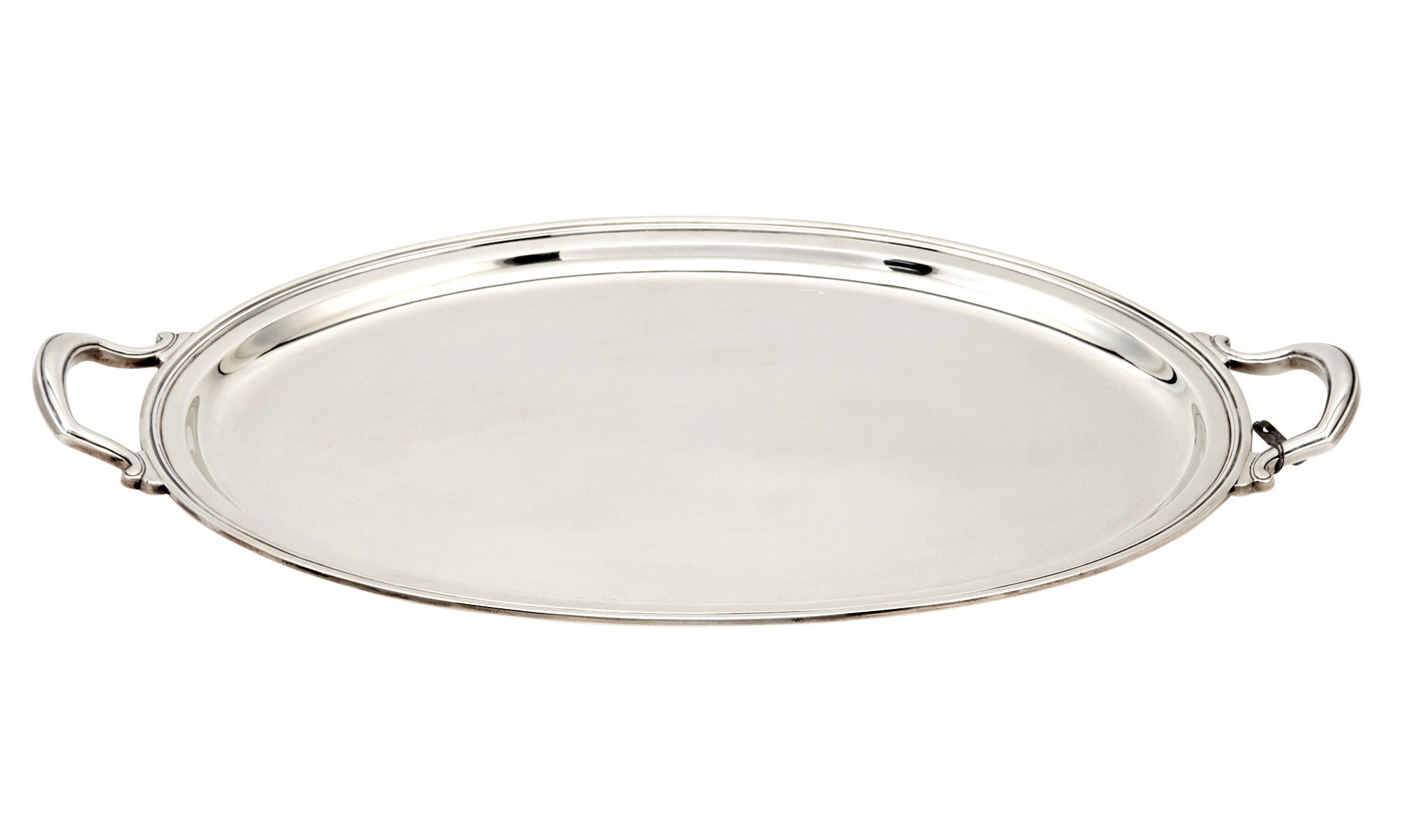 Lot image - Tiffany & Co. Sterling Silver Two Handled Tray