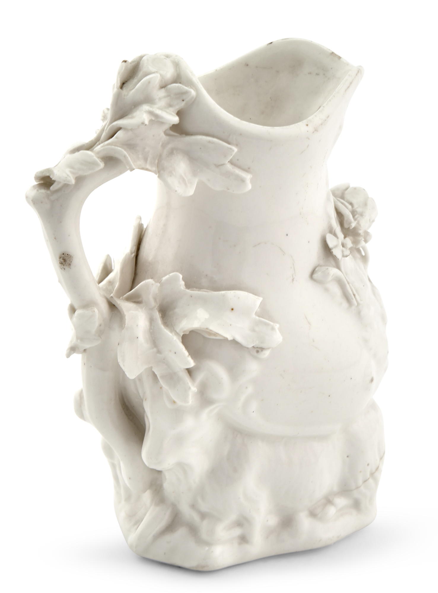 Lot image - English Porcelain Goat and Bee Small Jug