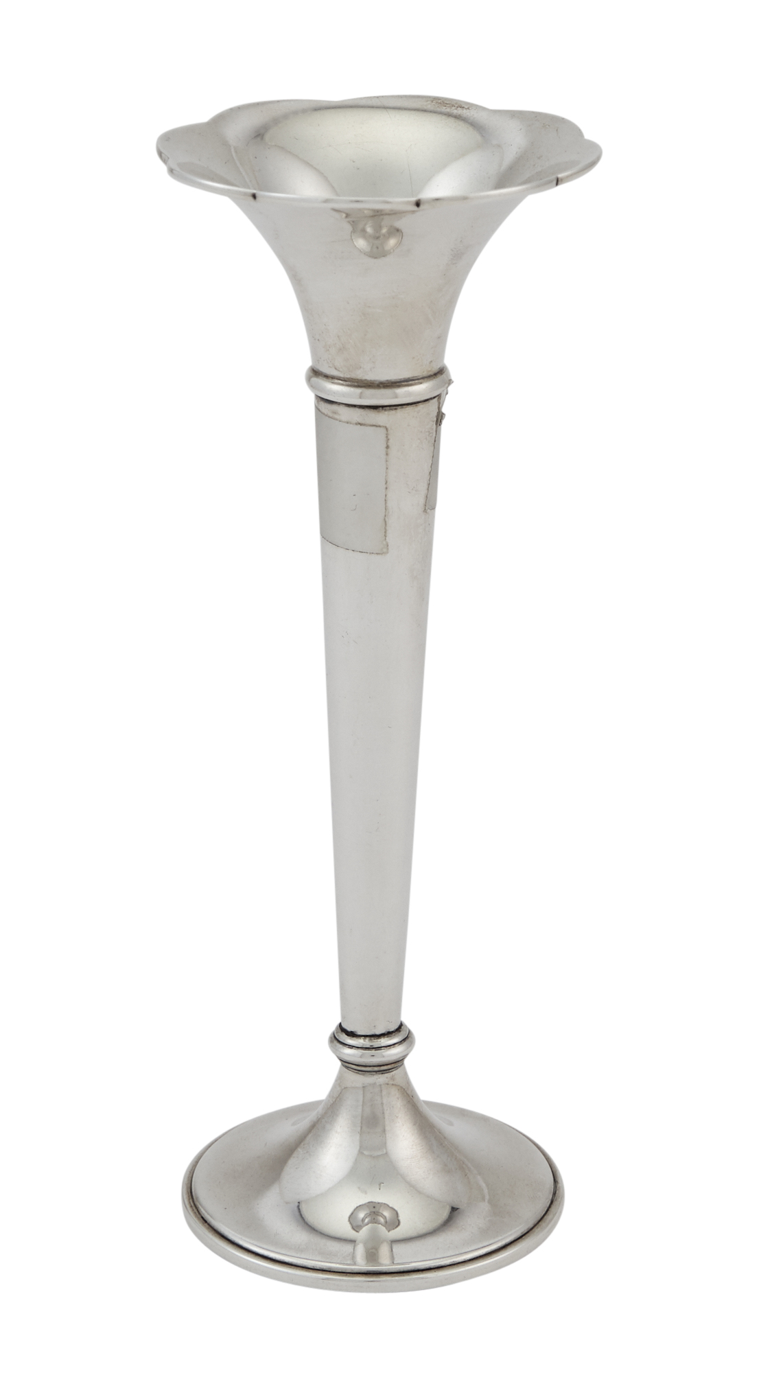 Lot image - Tiffany & Co. Sterling Silver Bud Vase