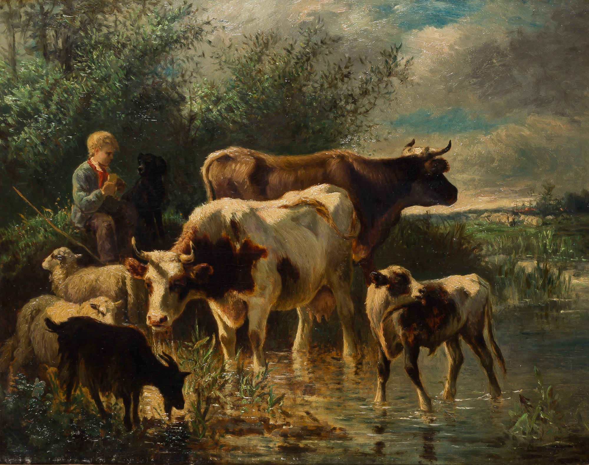 Lot image - Attributed to Constant Troyon