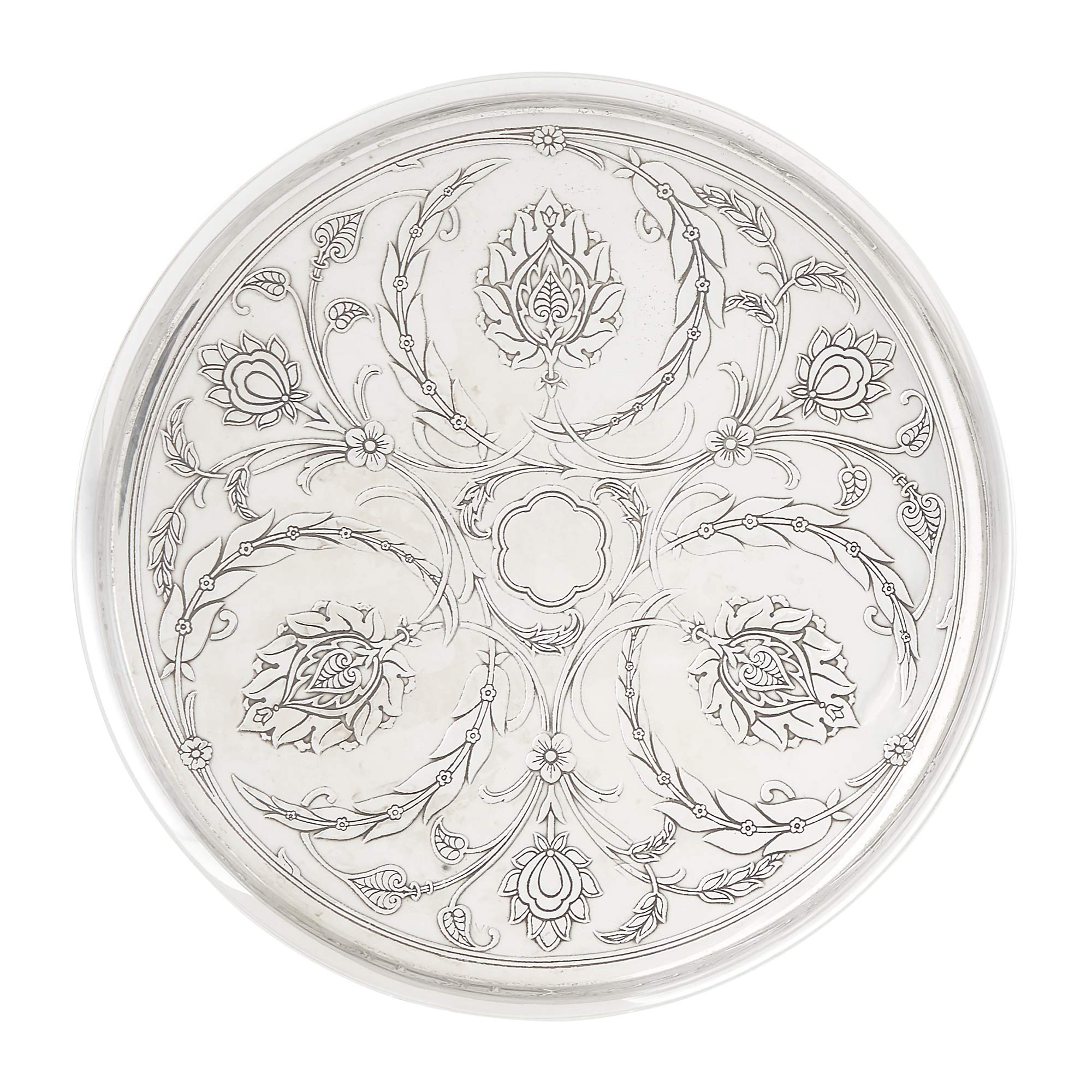 Lot image - Tiffany & Co. Sterling Silver Footed Dish