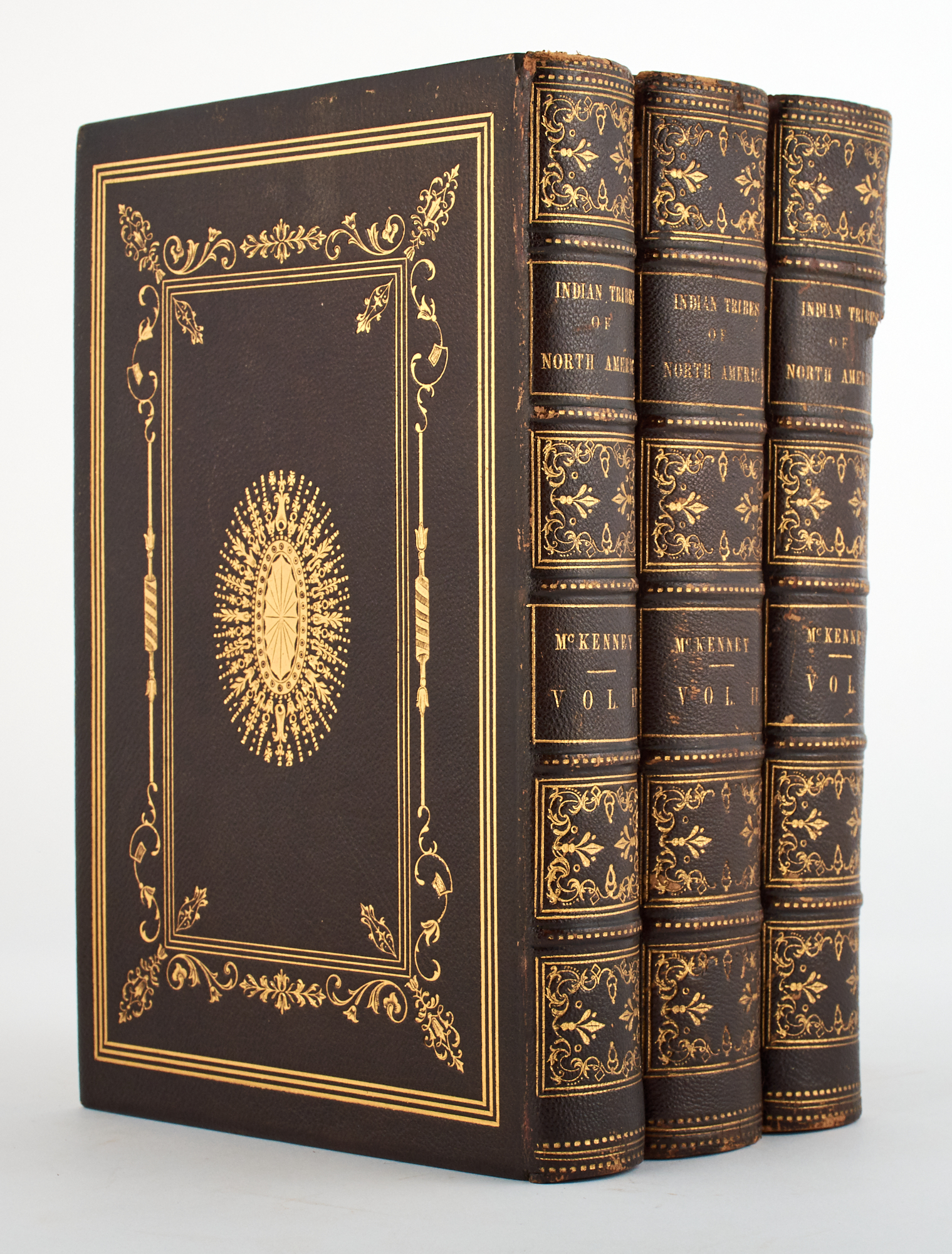 Lot image - McKENNEY, THOMAS L. [and HALL, JAMES] History of the Indian Tribes of North America, with Biographical Sketches and Anecdotes o...