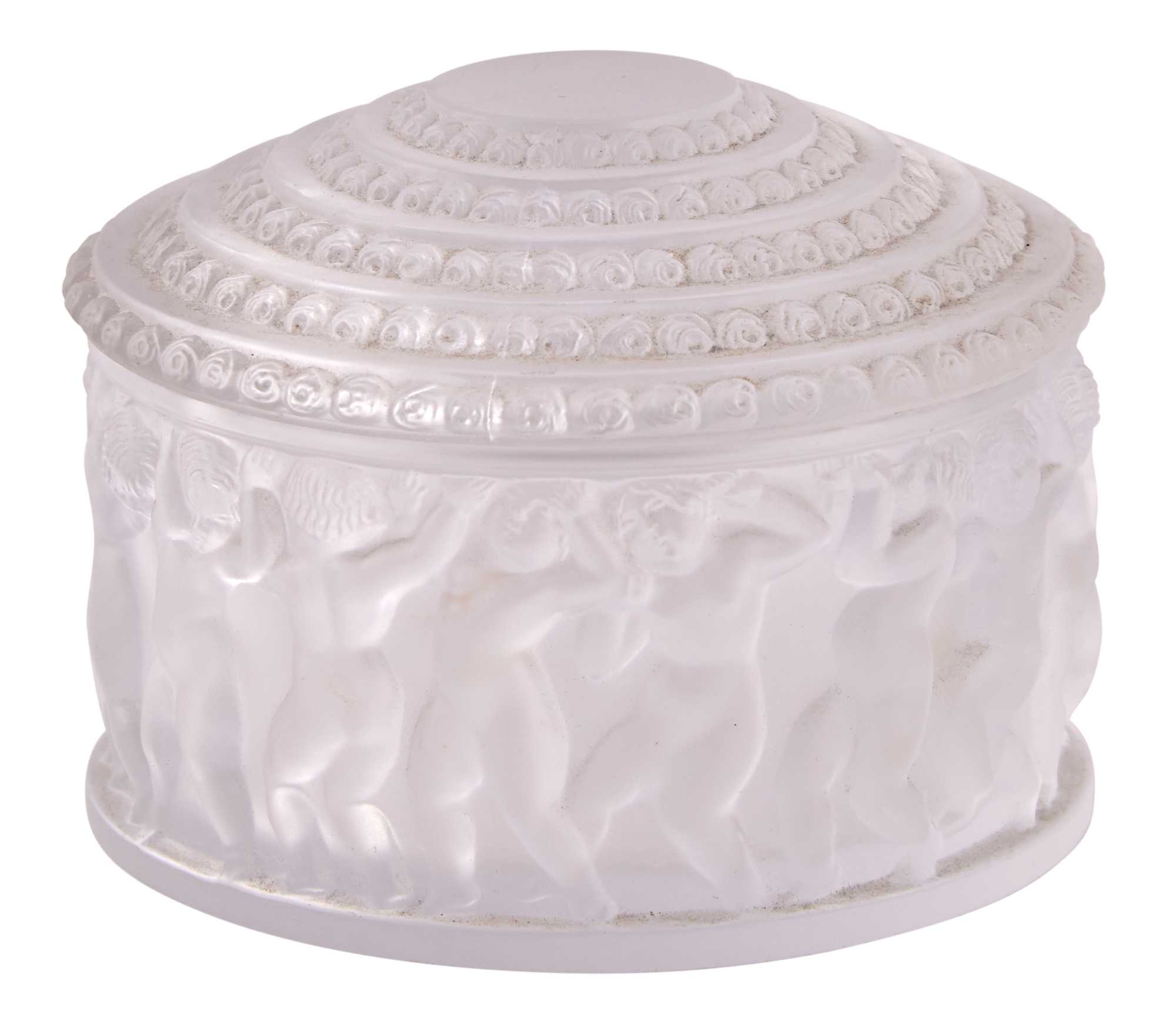 Lot image - Lalique Molded Glass Enfants