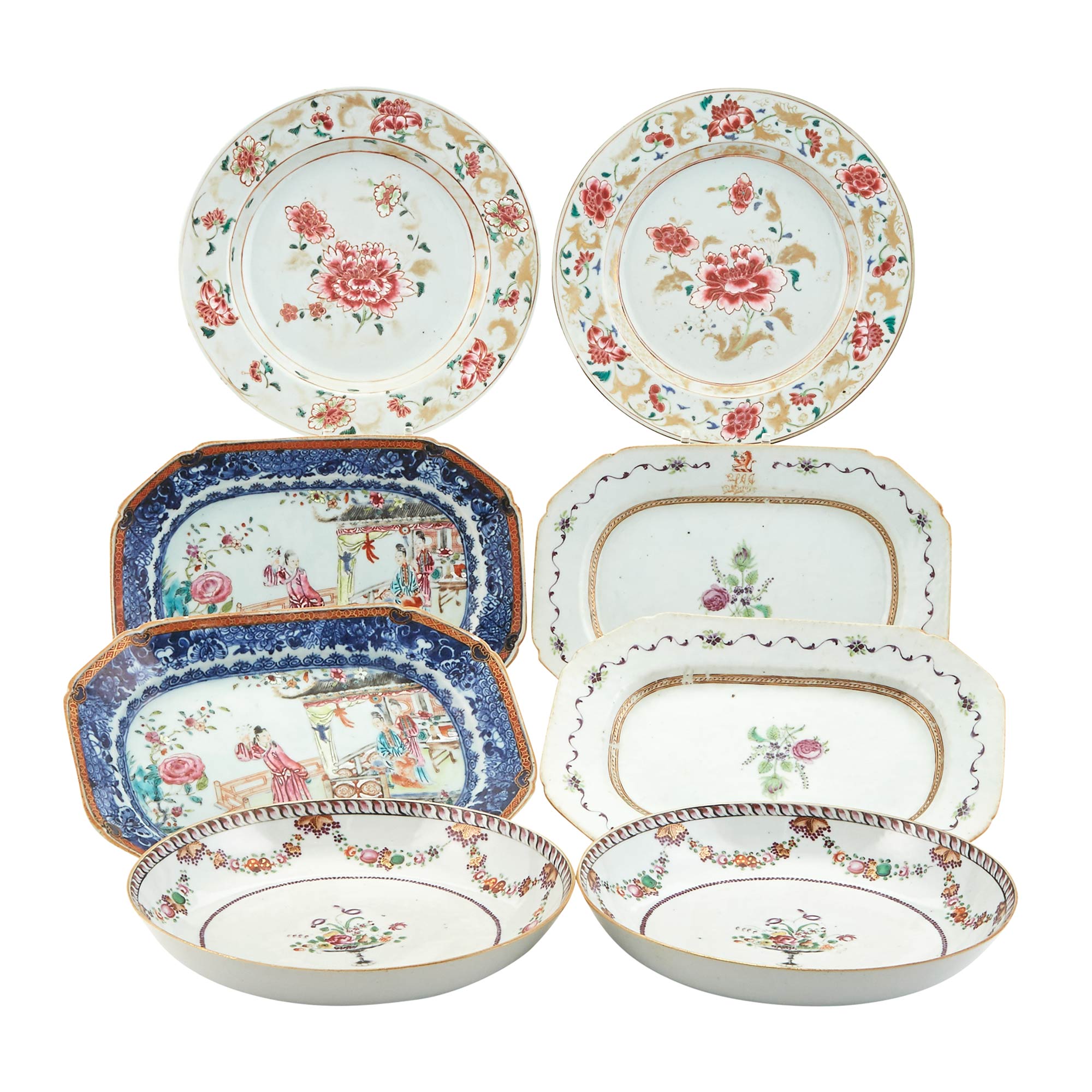 Lot image - Miscellaneous Group of Chinese Export Porcelain Articles