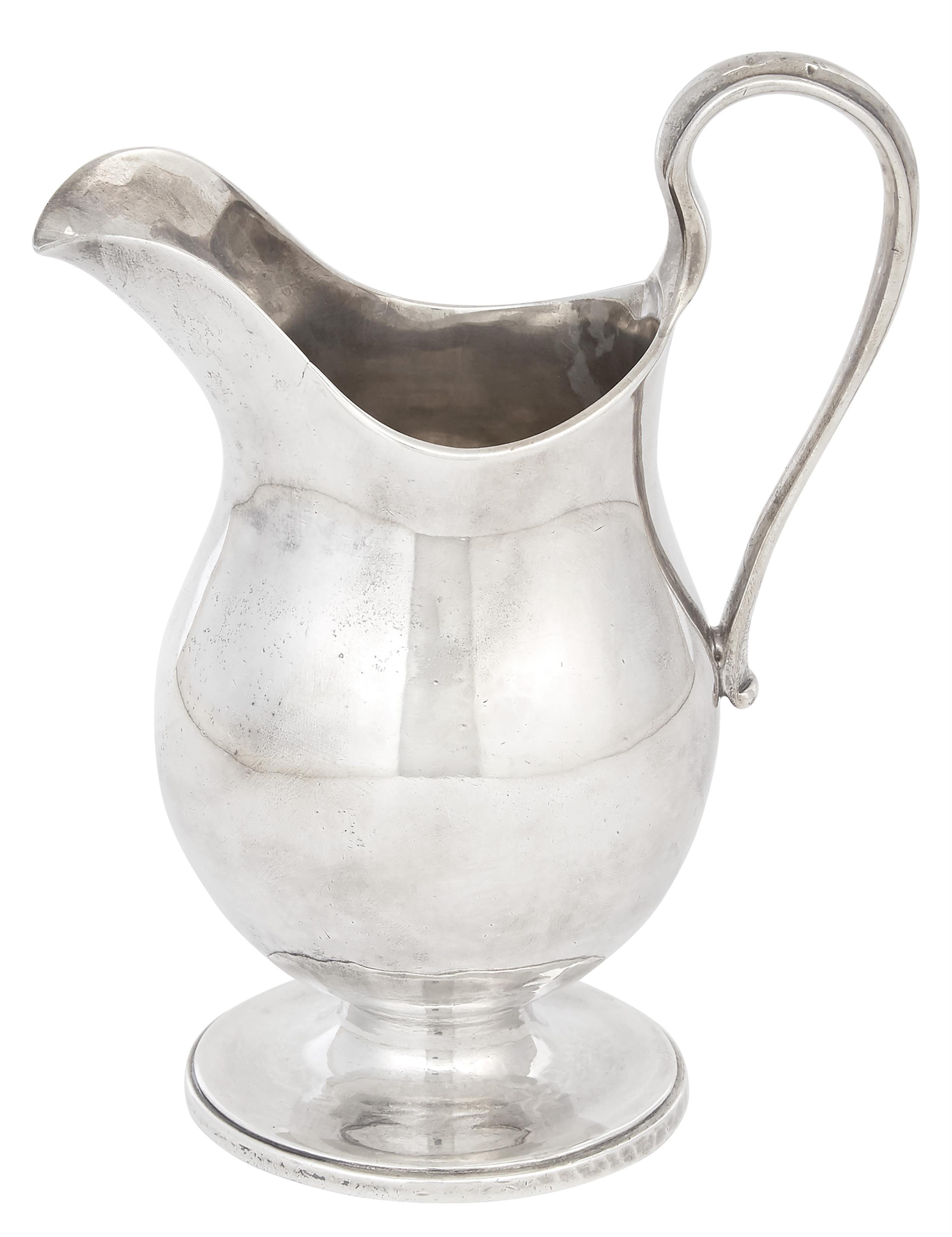 Lot image - George III Sterling Silver Cream Jug
