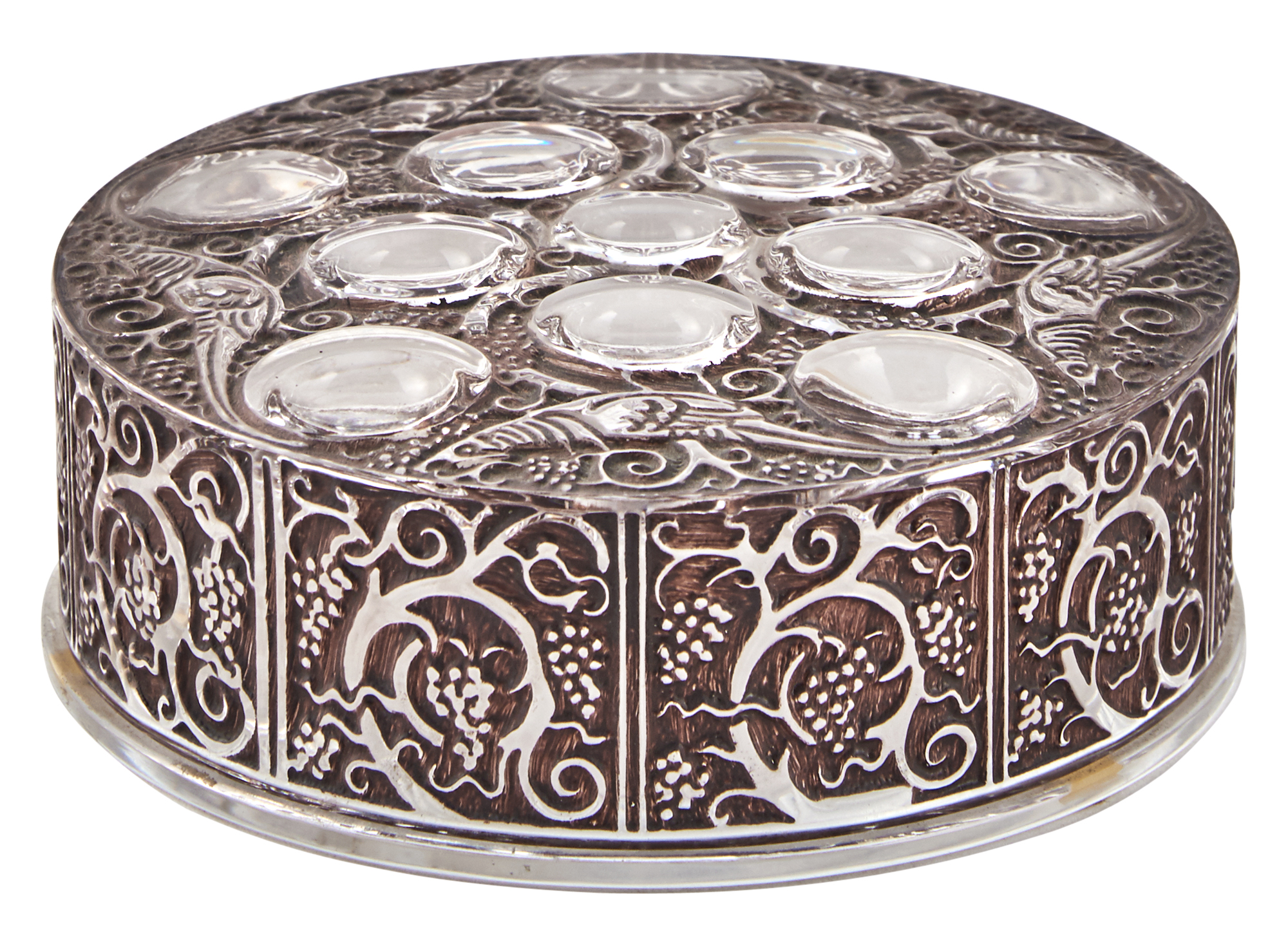 Lot image - Lalique Molded Glass Roger