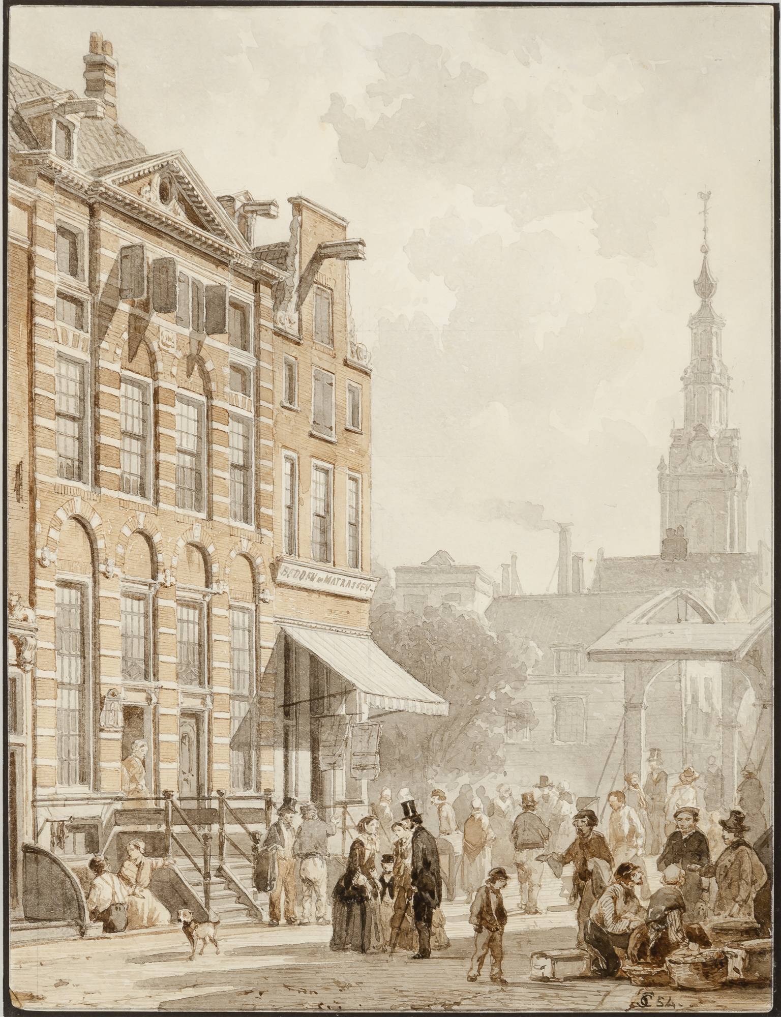 Lot image - Cornelis Springer