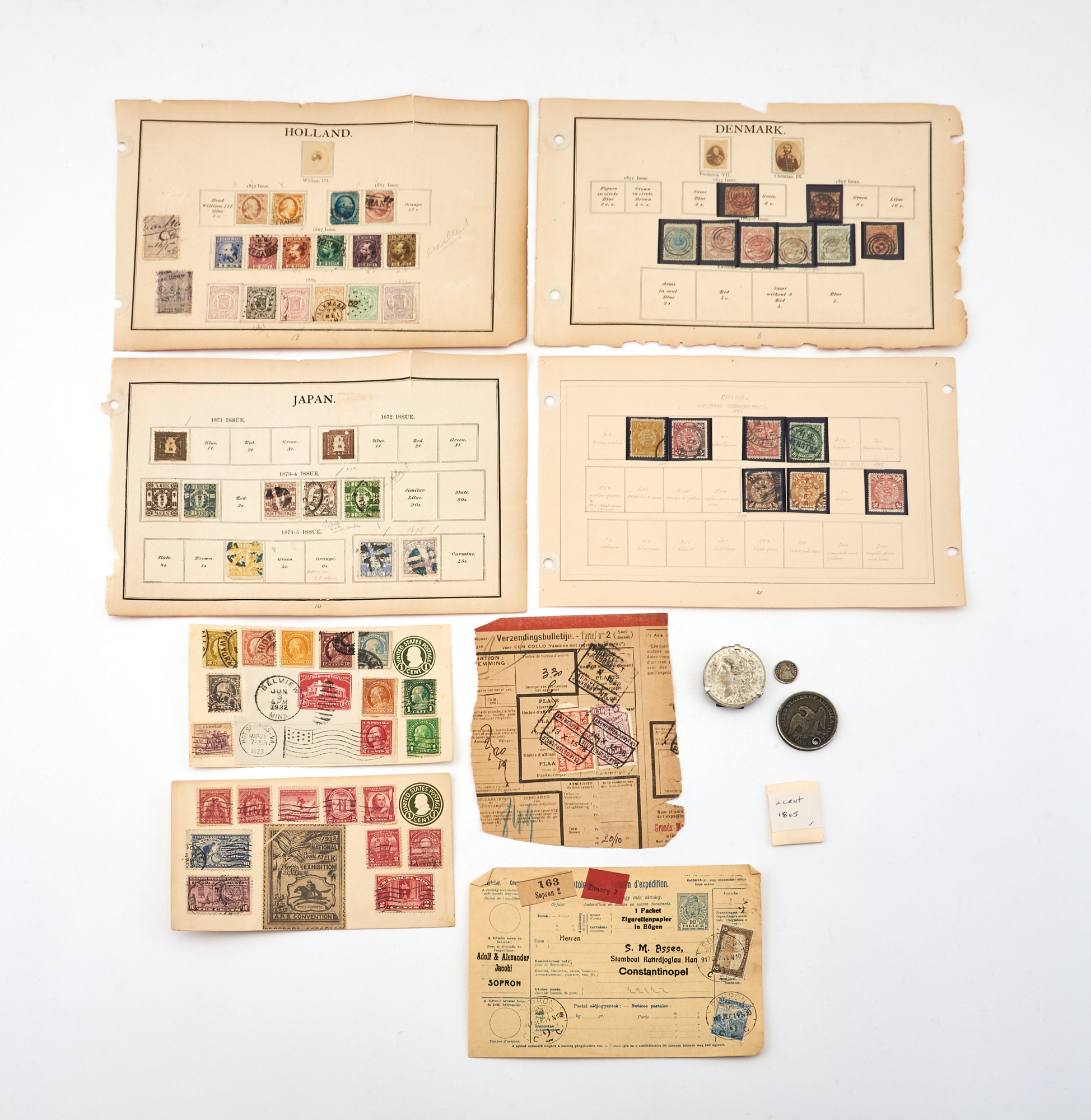 Lot image - World Wide Stamp and Coin Group