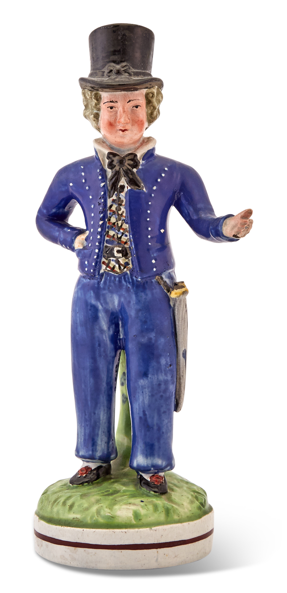 Lot image - Staffordshire Pottery Figure