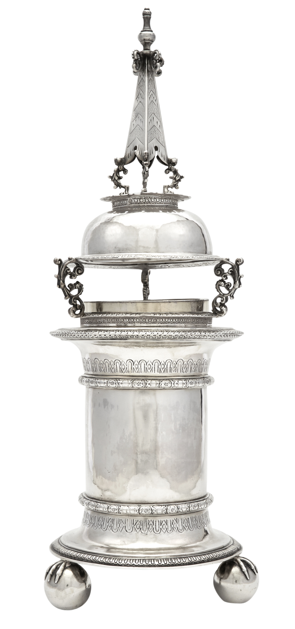 Lot image - George VI Sterling Silver Standing Salt