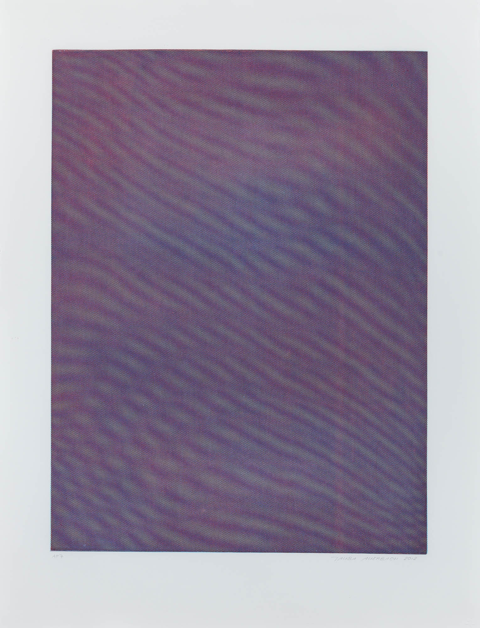 Lot image - Tauba Auerbach (b. 1981)