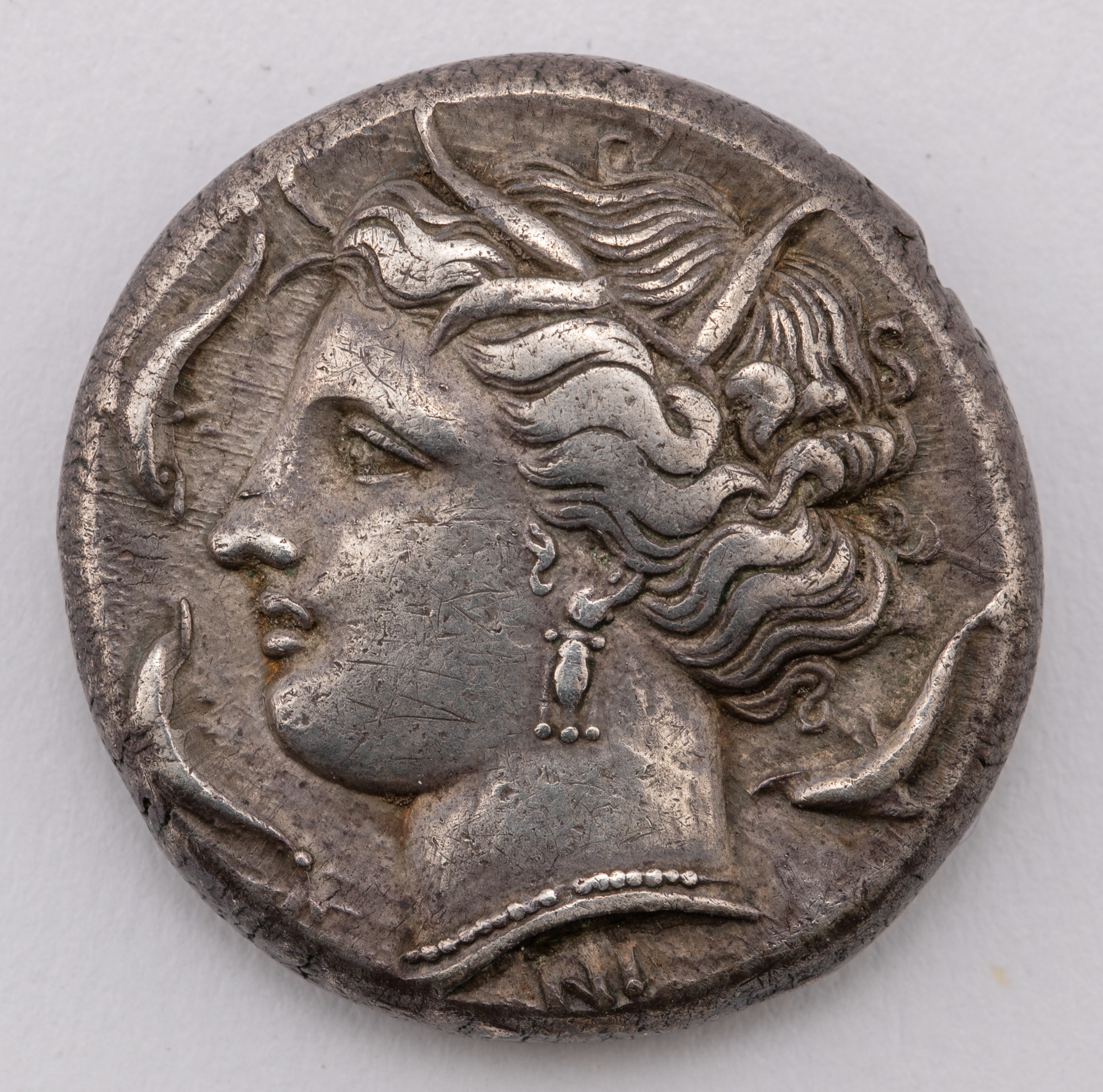 Lot image - Sicily. Syracuse. Agathocles, ca. 317-289 BC. AR Tetradrachm (17.2g), period 2, ca. 305 BC.