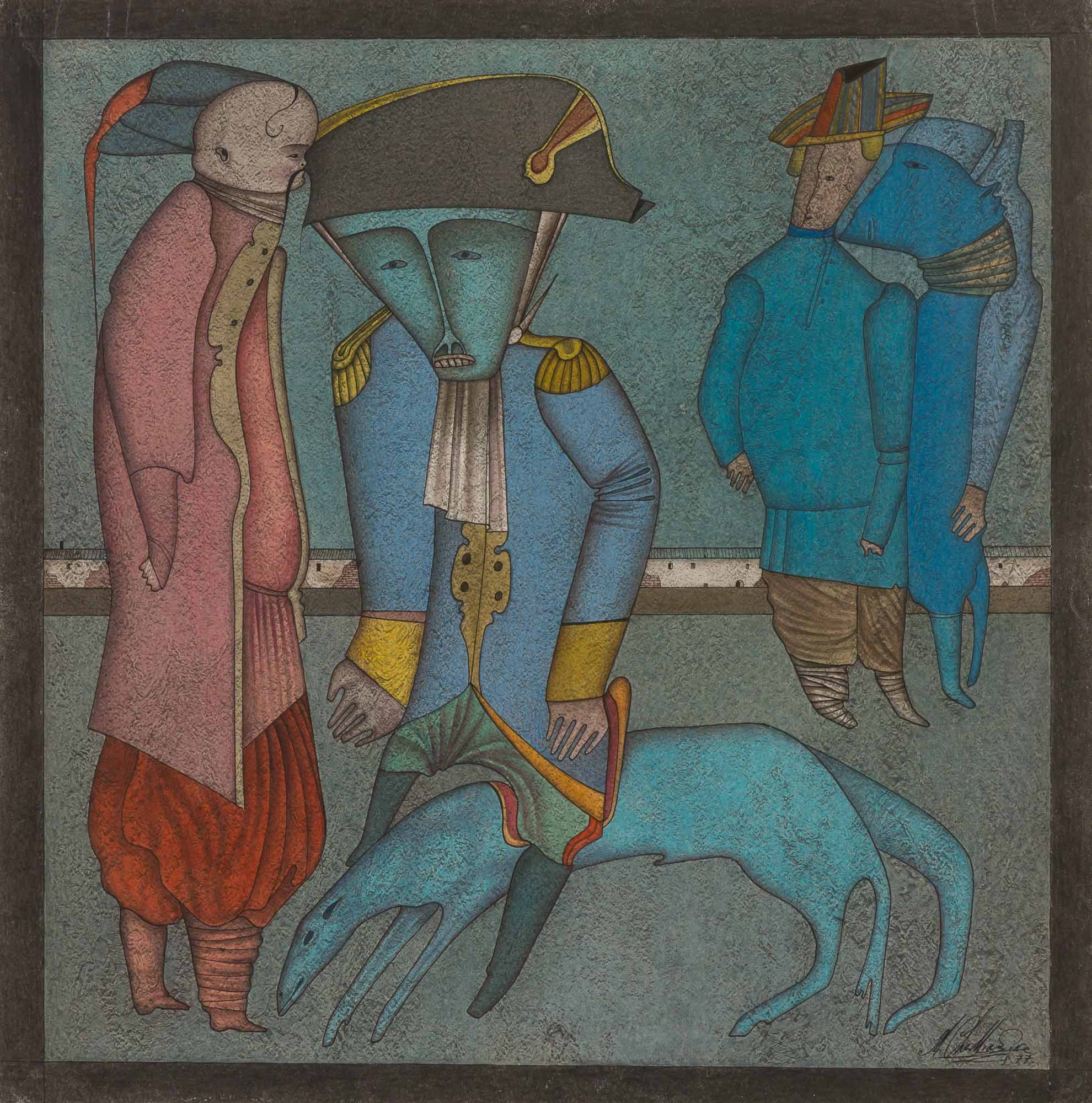 Lot image - Mihail Chemiakin