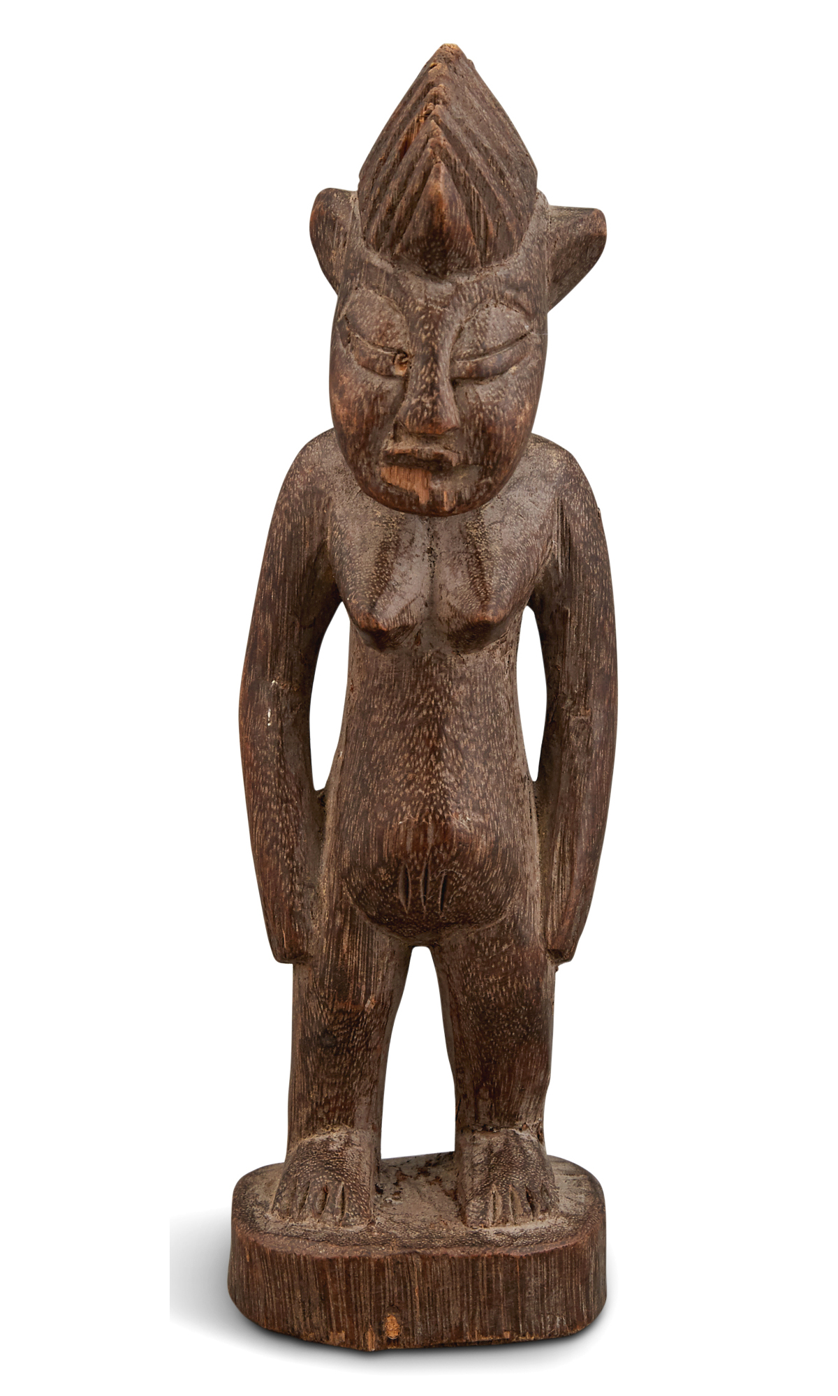 Lot image - African Senufo Wood Female Figure