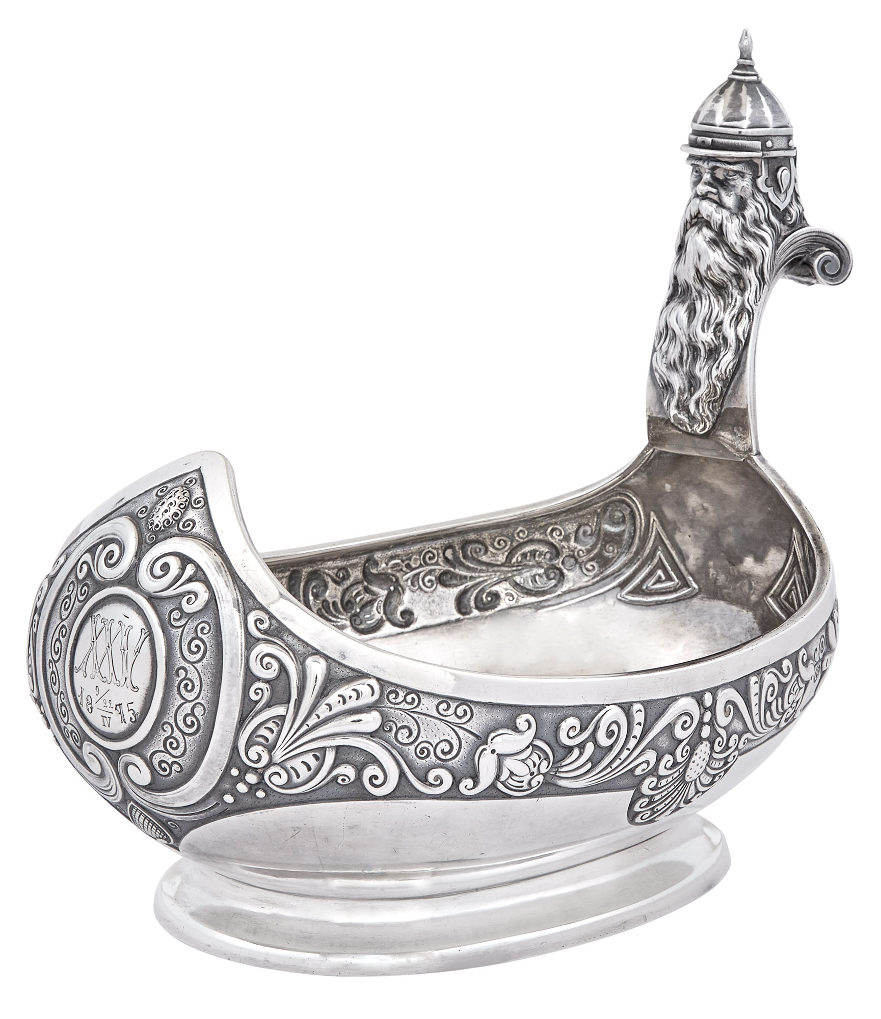 Lot image - Russian Silver Kovsh