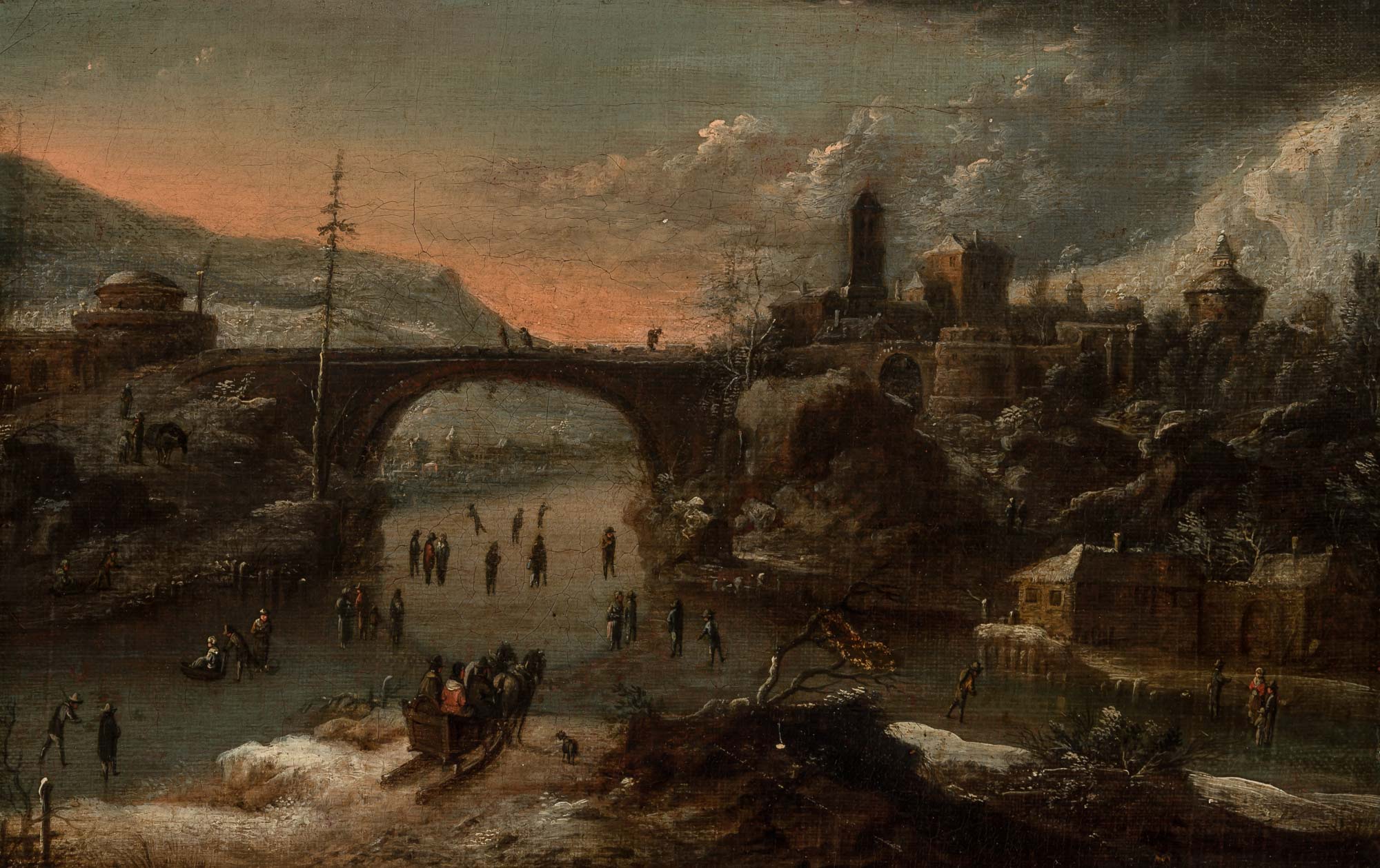 Lot image - Circle of Aert Van Der Neer