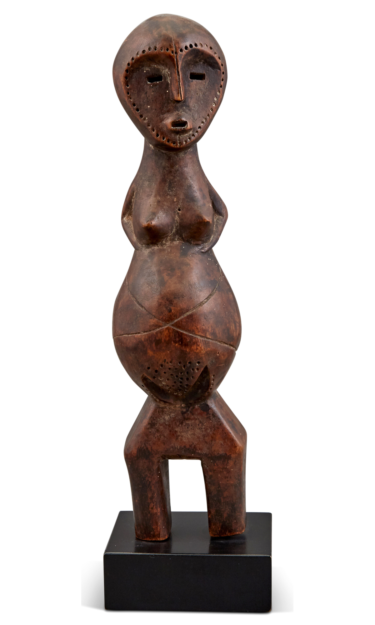 Lot image - African Lega Wood Fertility Figure