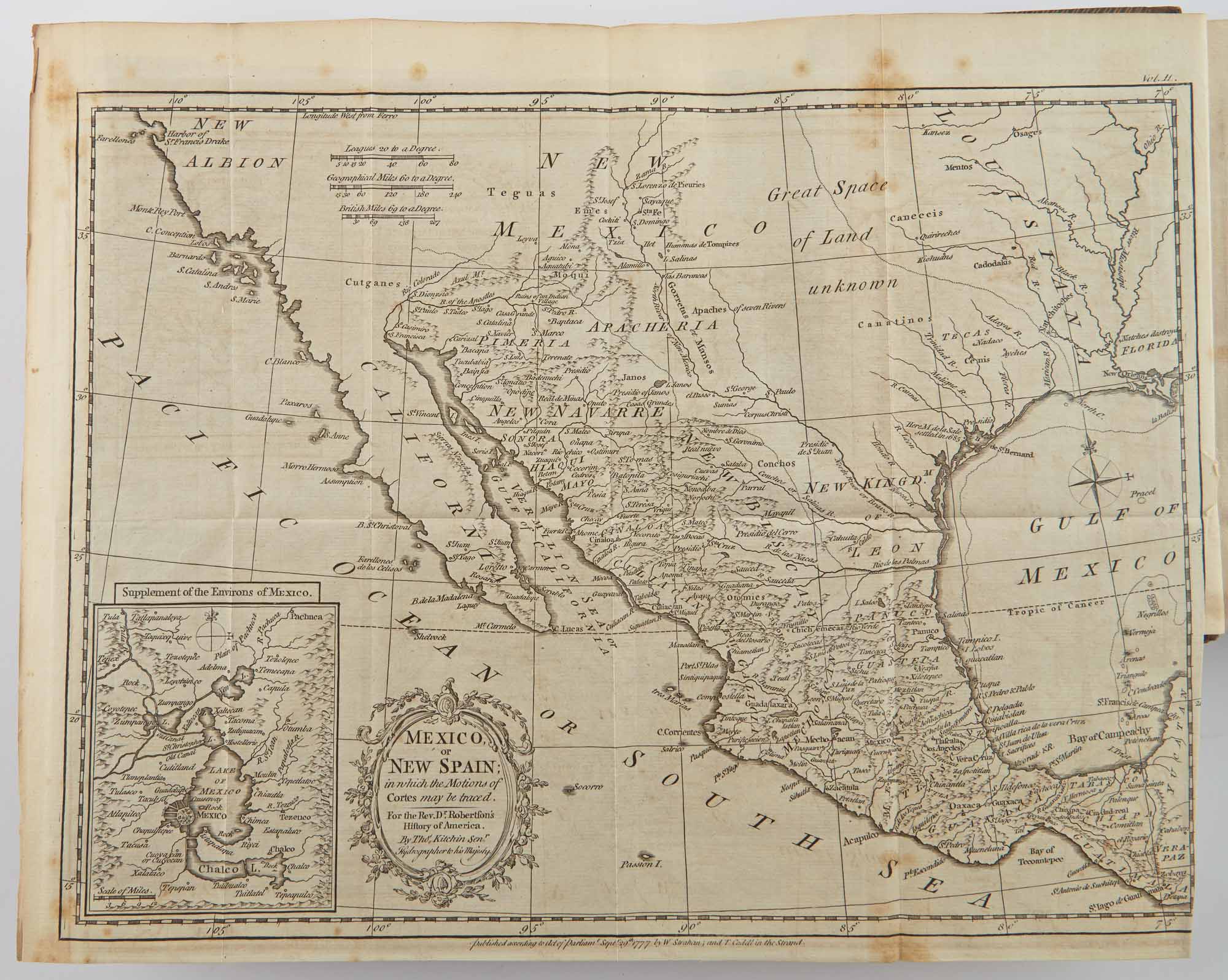 Lot image - ROBERTSON, WILLIAM  The History of America.